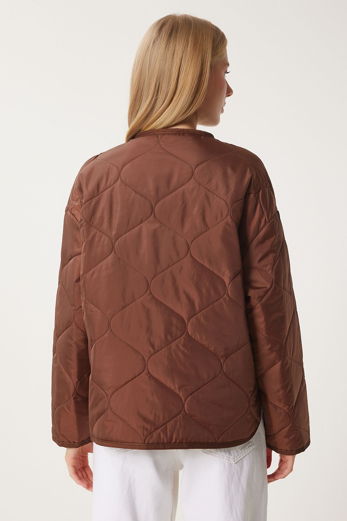 Maya Quilted Jacket Whiskey