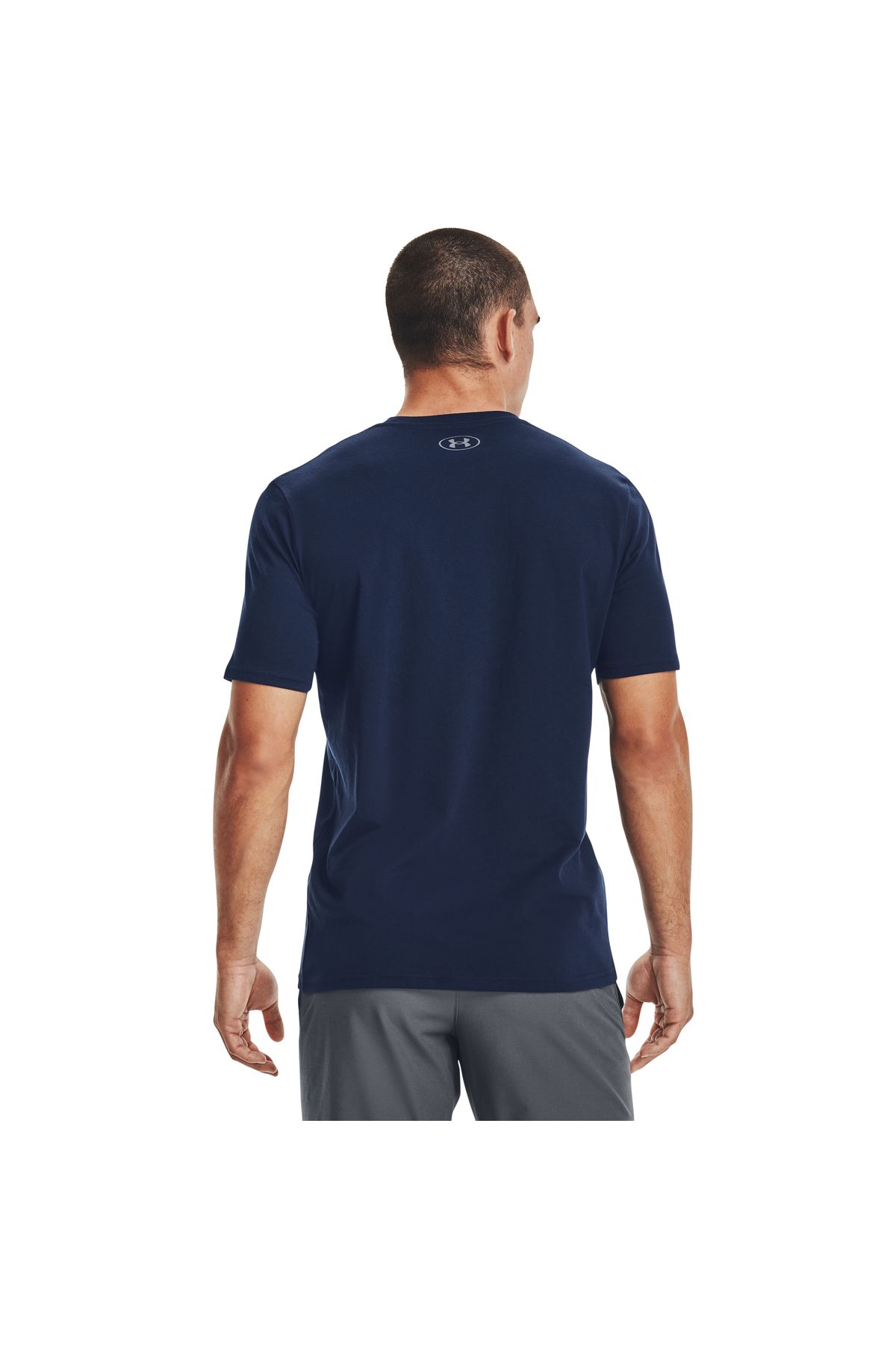 تی شرت ورزشی آبی مردانه آستین کوتاه ورزشیTYLE BOXED UA 1329581 408 Under Armour
