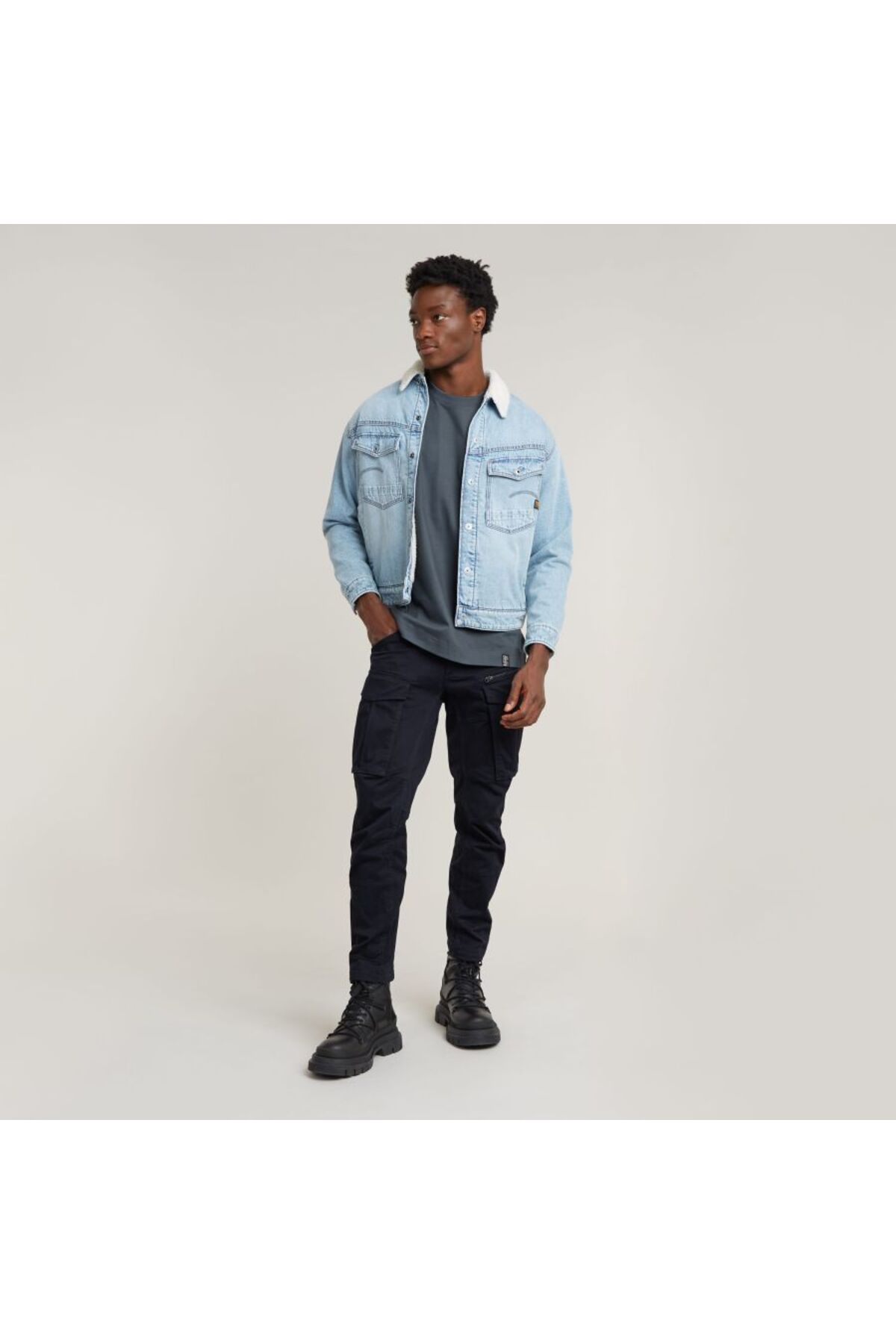 G-STAR RAW-Rovic Zip 3D عادي مدبب 3