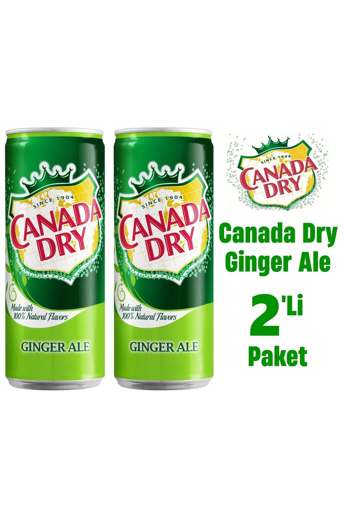 Canada Dry Ginger Ale 2'li Paket