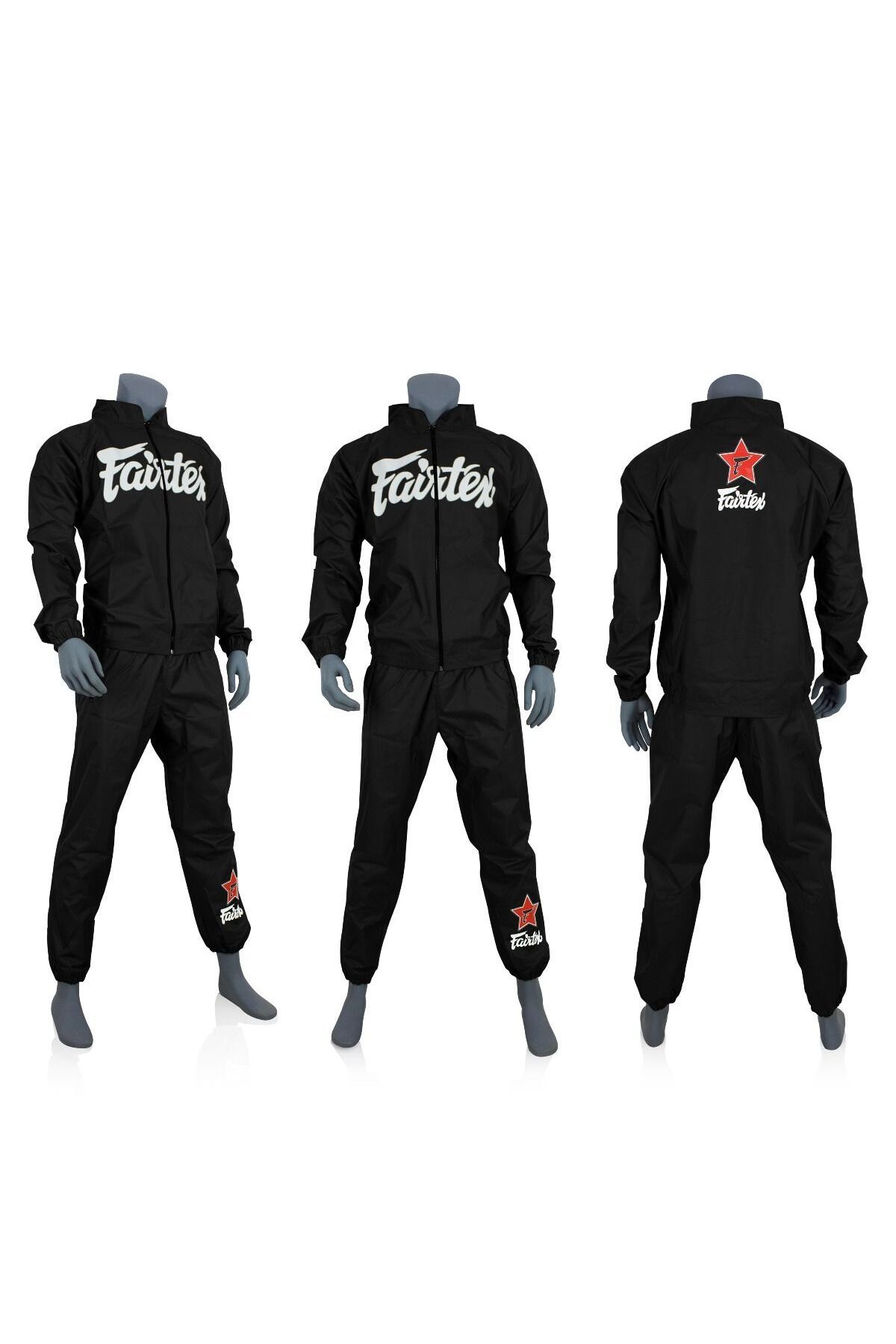 Fairtex-Black Medium Sauna Tracksuit 2