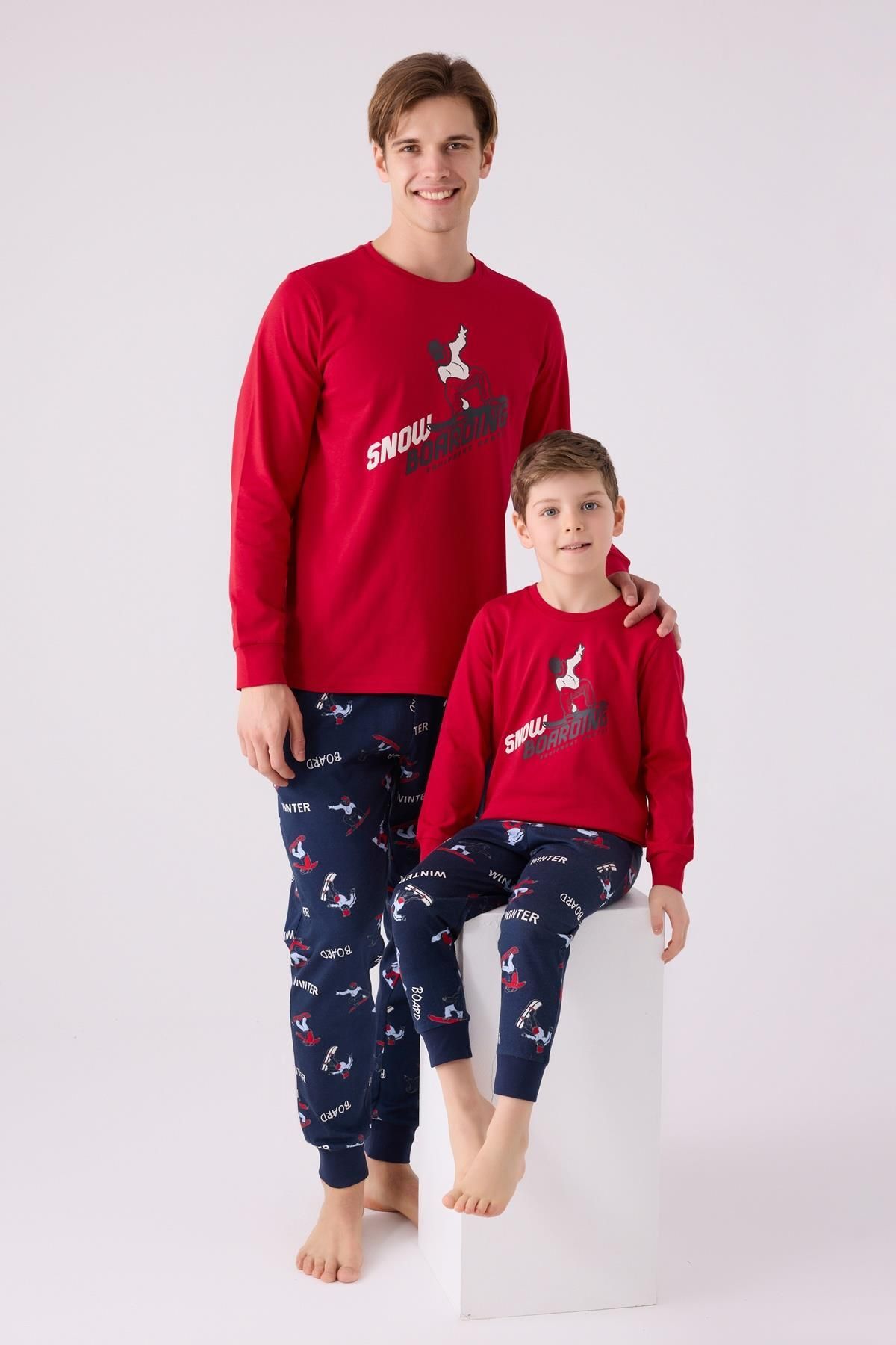 Rolypoly-Father and Son Pajamas Set, 100% Cotton (Diversible Price) 1