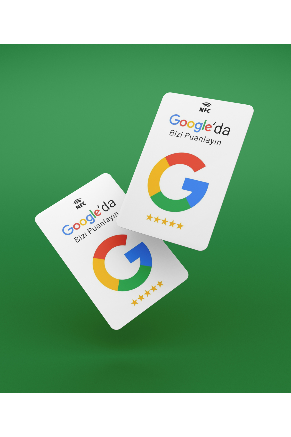 Mudi Store NFC Google İşletme Yorum Kartı 5 Yıldızlı Yorum Toplama