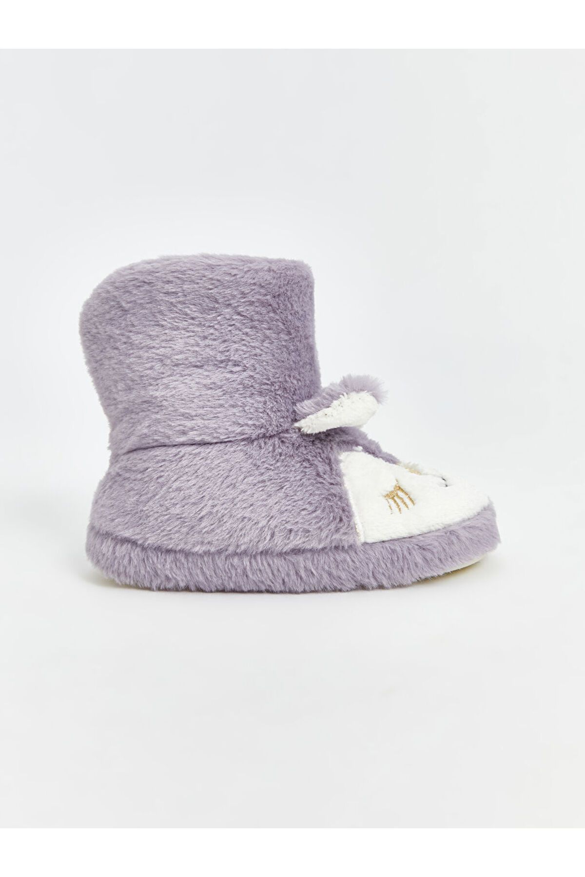 LC Waikiki-Lcw Steps Lilac Rabbit Look Baby Girl Home Boots 2