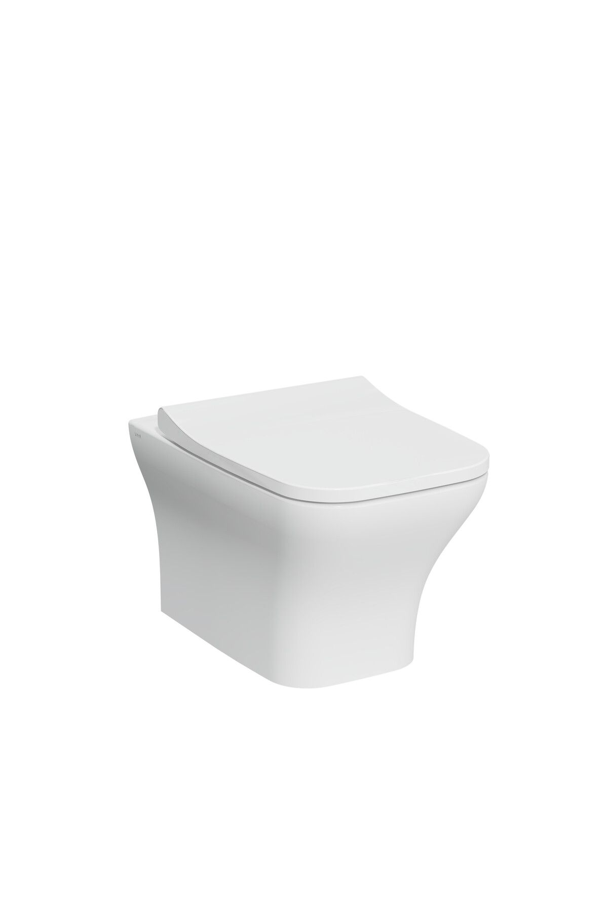 VitrA Ardea 7484b003-6344 Square Smoothflush Asma Klozet-kapak Seti, Beyaz