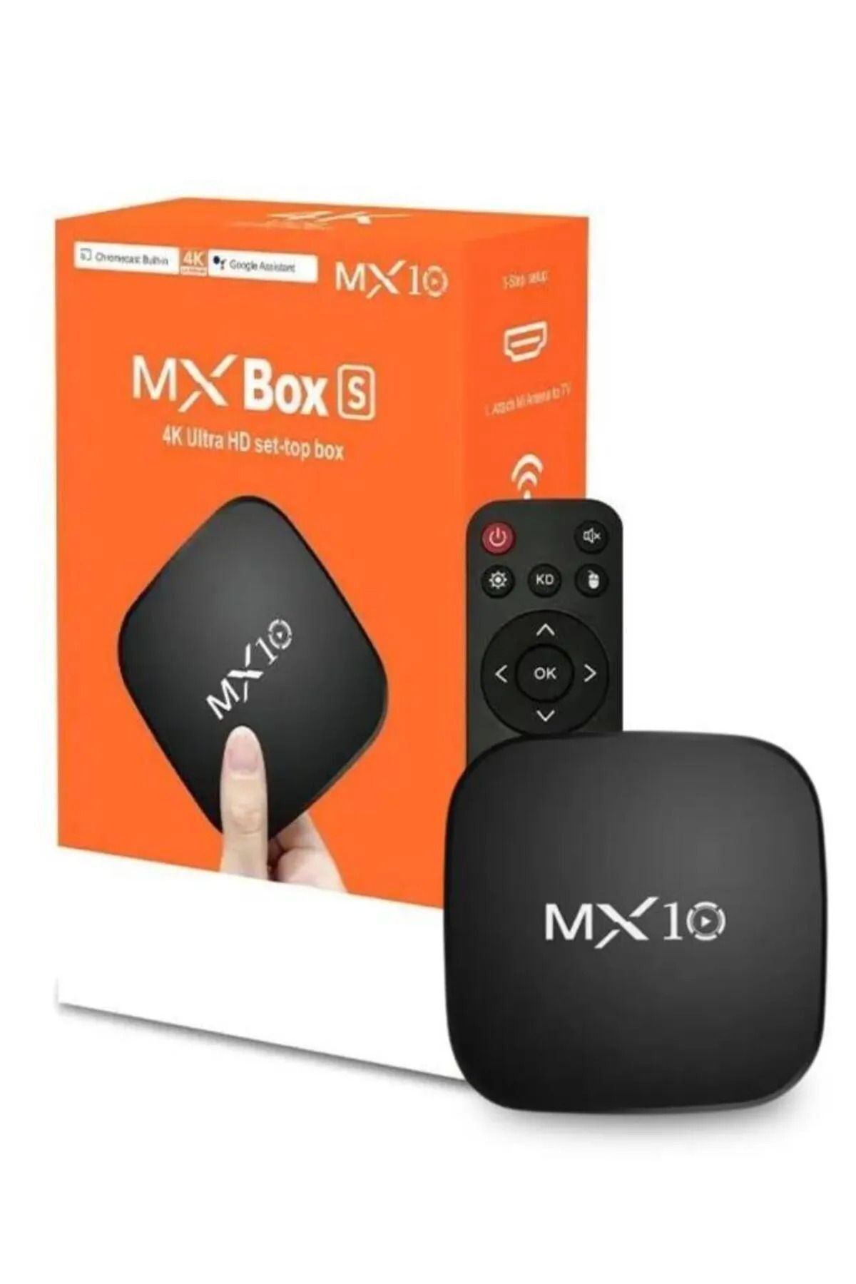 RAEES MX10 4K Android TV Box Medya Oynatıcı Android 13.0 Tv Box Tv Stick Medya Oynatıcı Smart Tv Wifi