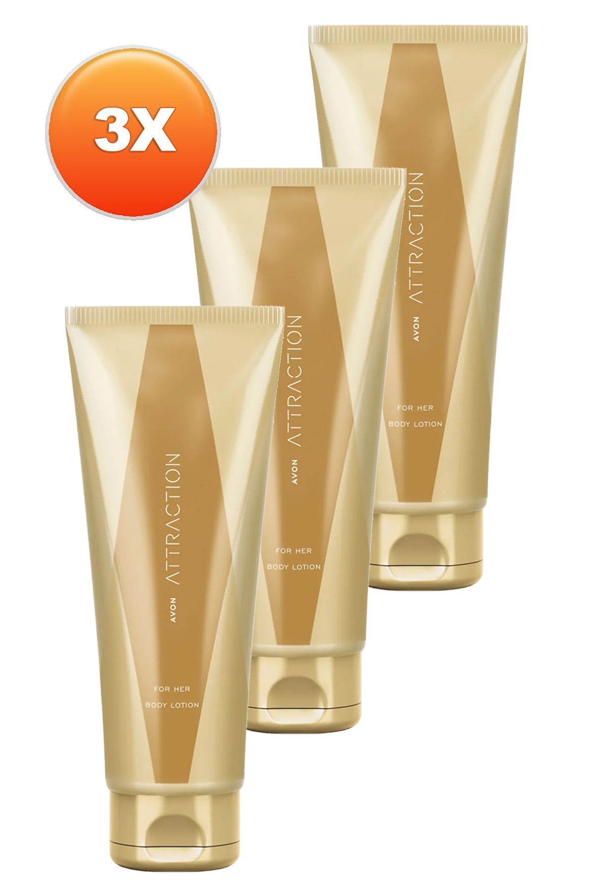 لوسیون بدن زنان Attraction 125 میلی لیتر. مجموعه سه تایی Avon