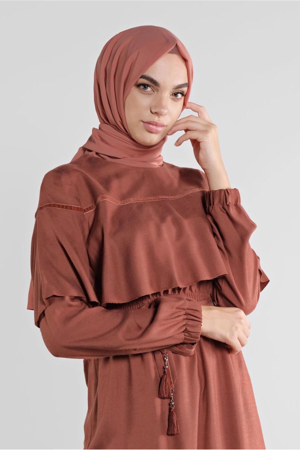 تونیک منگوله دار کمربند 41190 Alvina