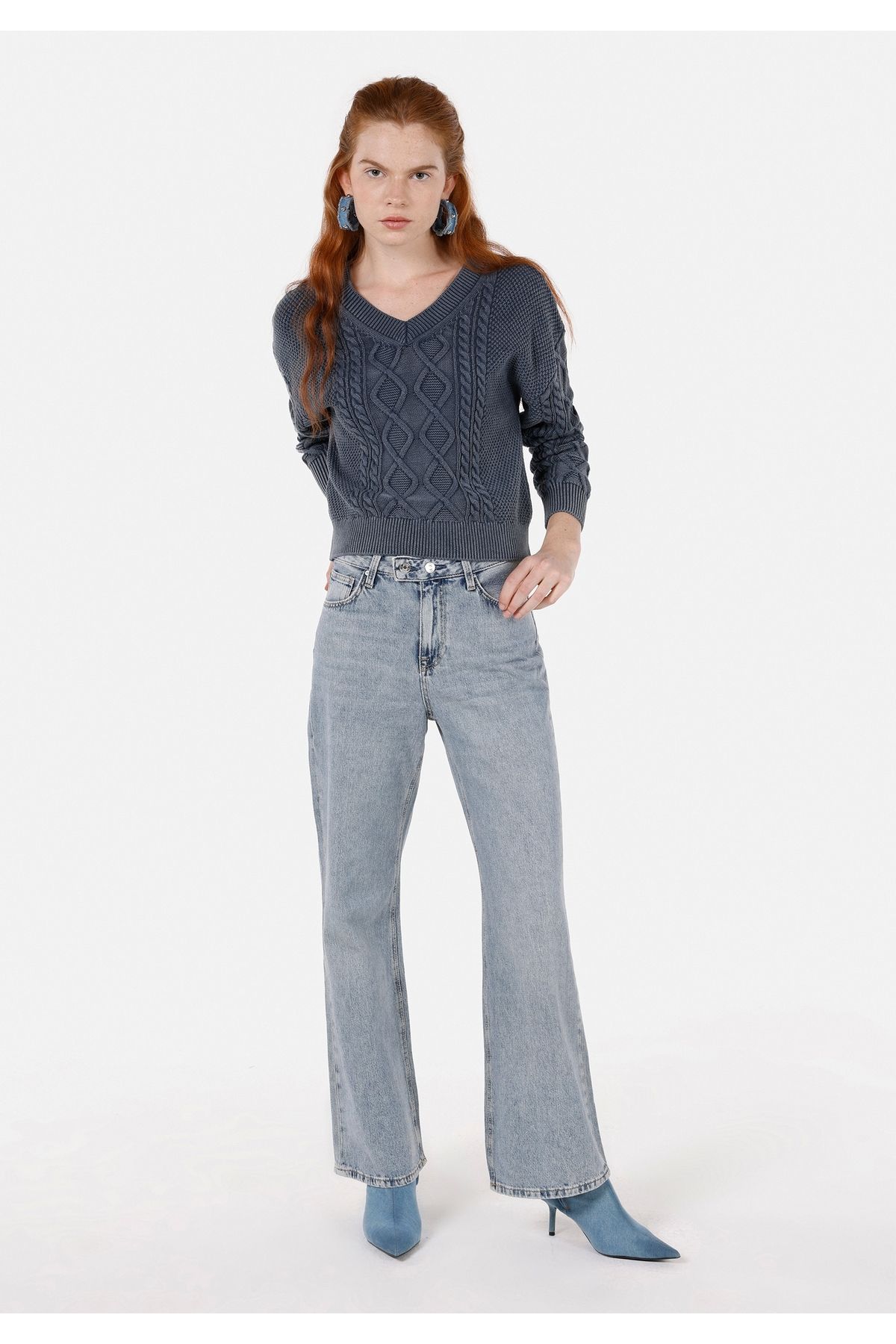 Colin's-Blue Women's Sweater 3