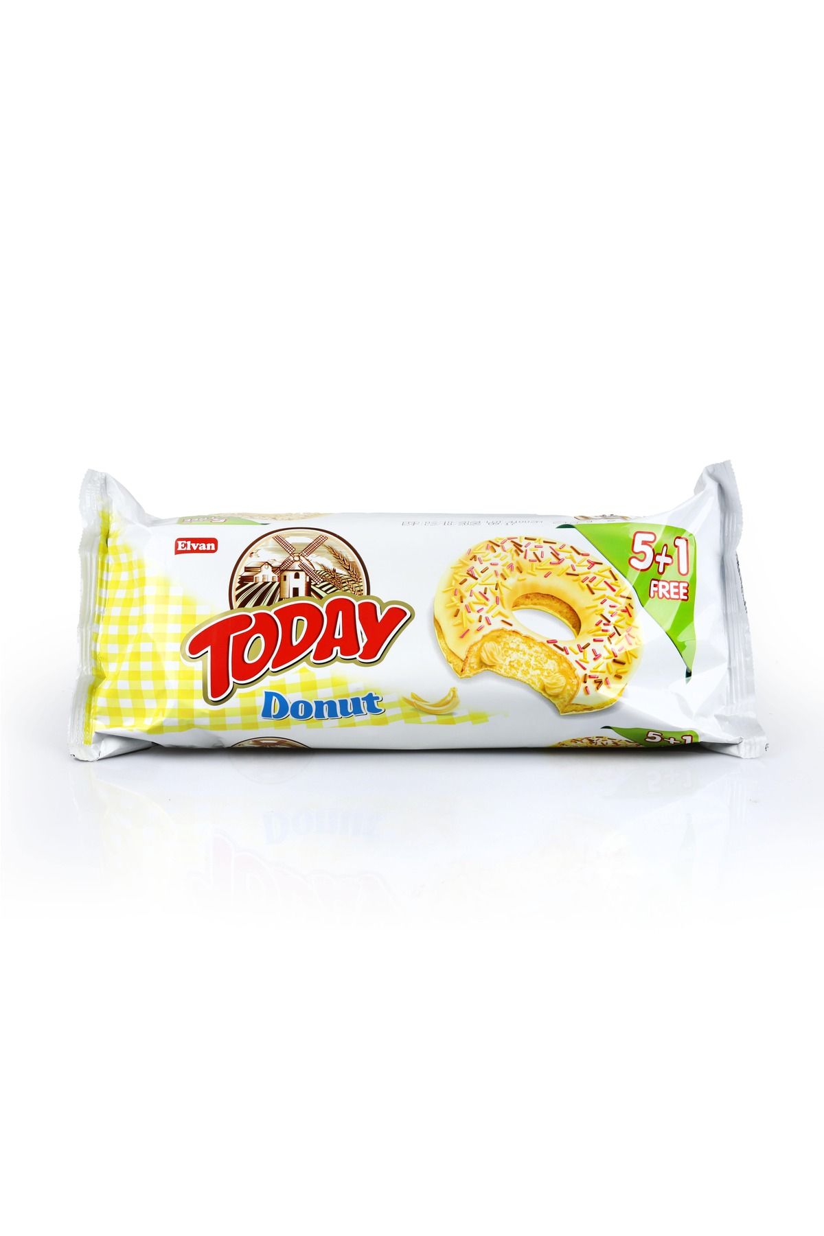 Elvan Today Donut Muzlu Kek Multipack Paket 35 Gram 6 Adet (1 Paket)