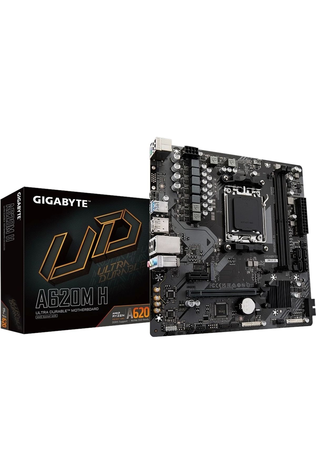 Gigabyte A620m H 6400mhz (OC) Ddr5 M.2 Am5 Matx Anakart