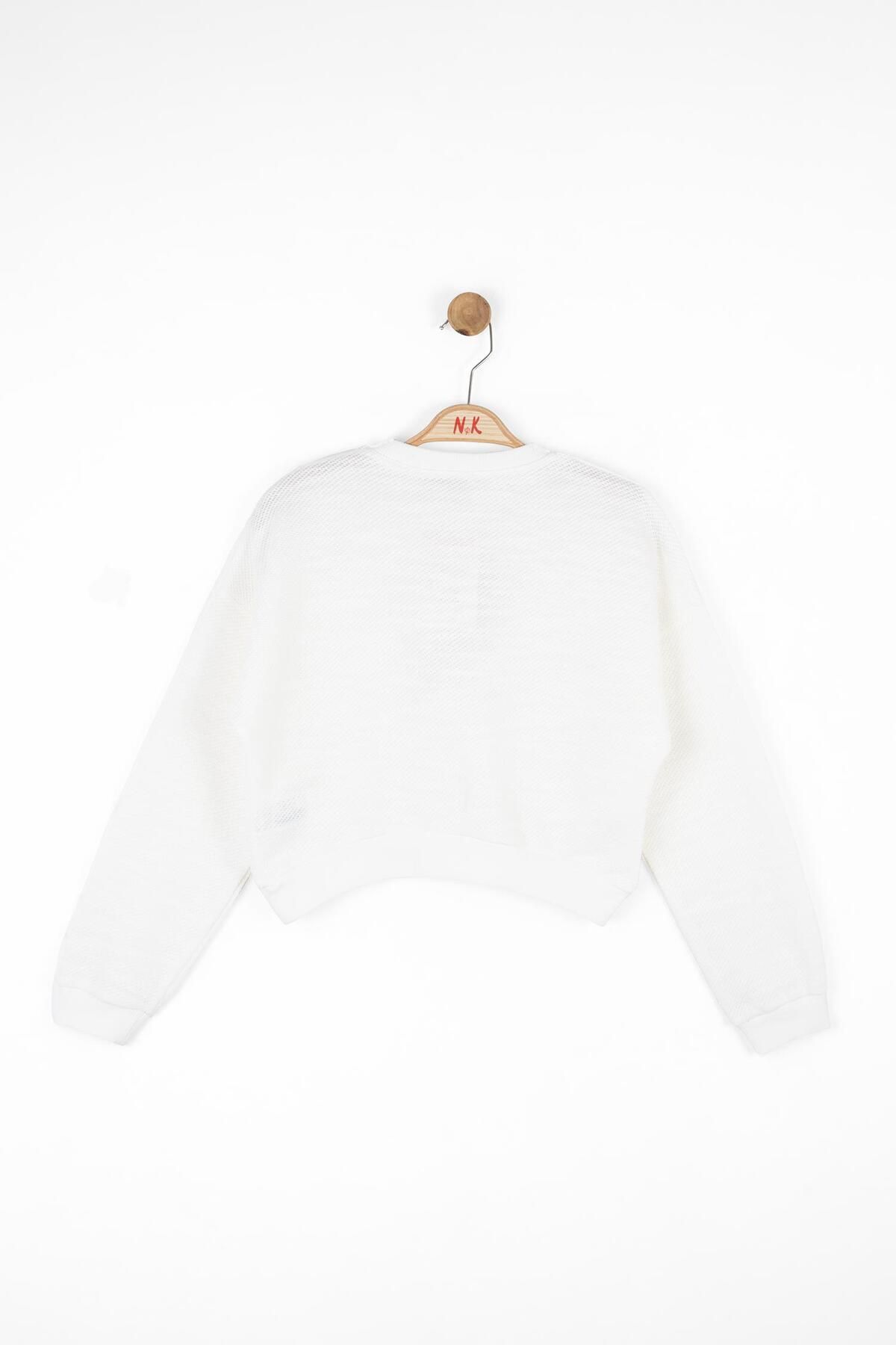 NK-Cream Power Sweatshirt for 8-14 Years Old Girls 2