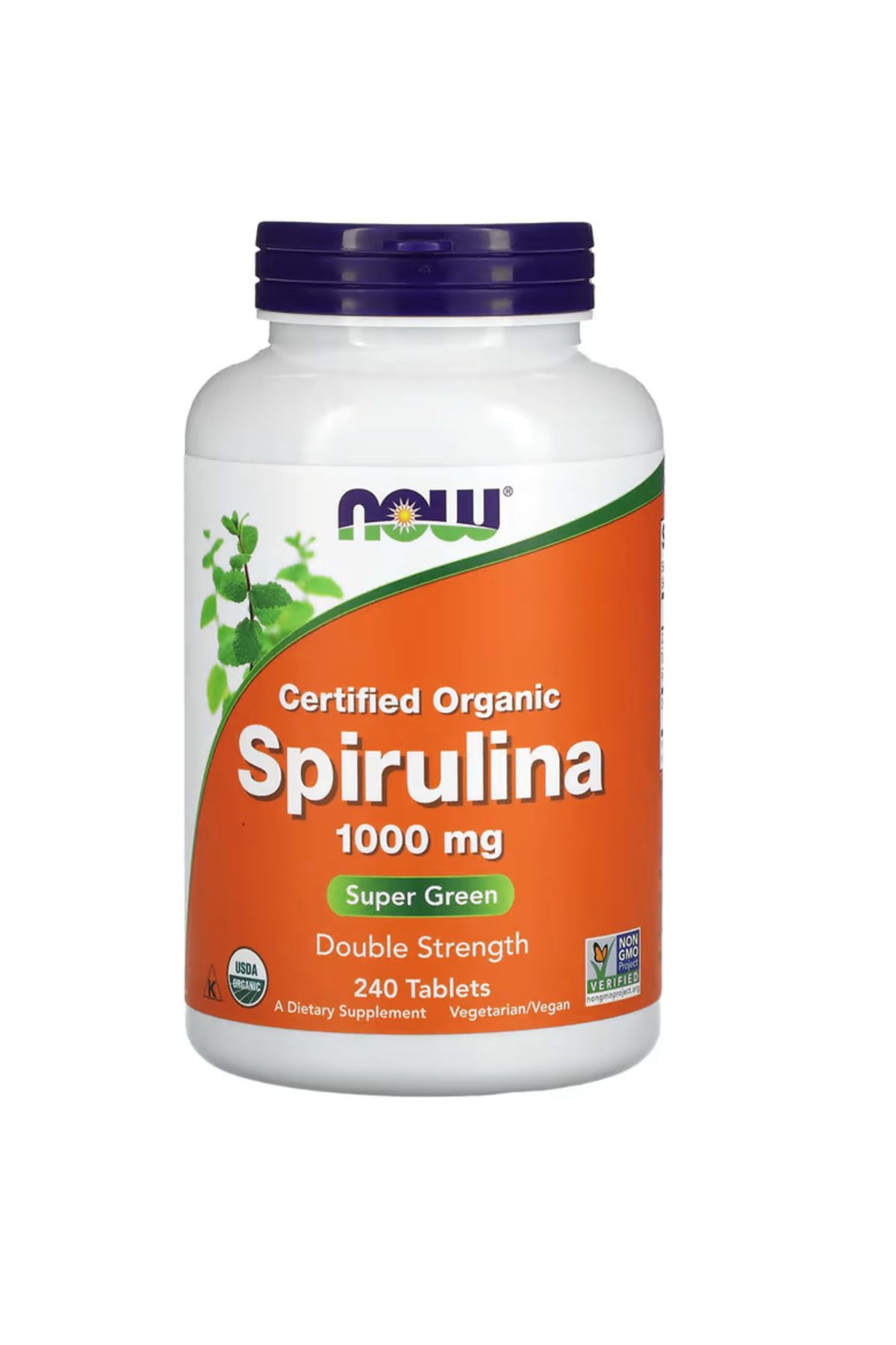 Now Foods , Certified Organic Spirulina, 1,000 Mg, 240 Tablets.usa Menşei. 3746