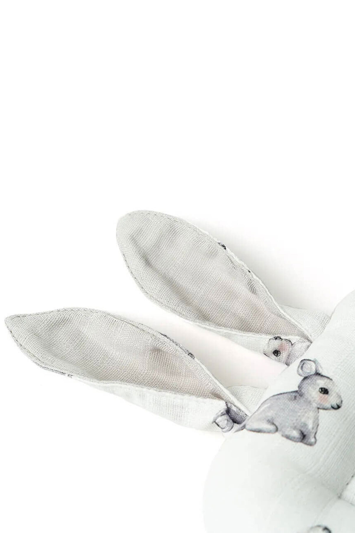 Deux Lapins Anne Müslin Emzirme Yastığı Iconique Lapin fotoğrafı 3 (önizleme)