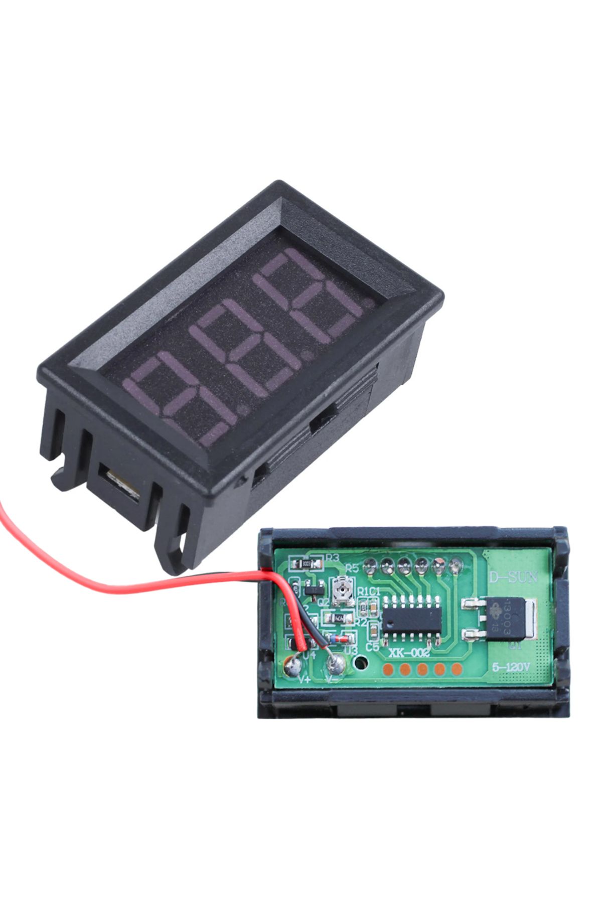 Light up IC278-1 DİJİTAL VOLTMETRE DC 5-120V 2 PİN