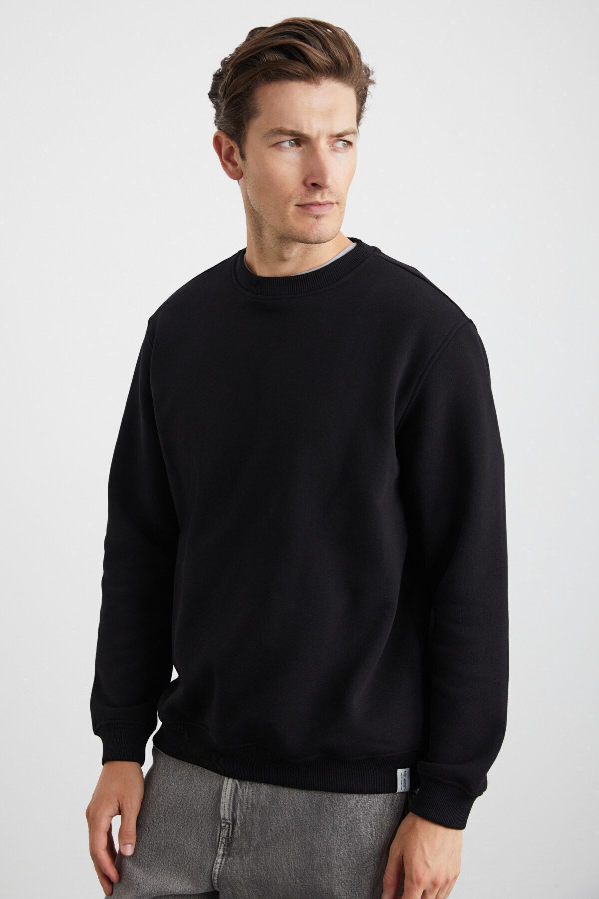 adams lhomme polaire tutan le chaud 3 points de tricot organique 100 coton regular fit sweat short noir