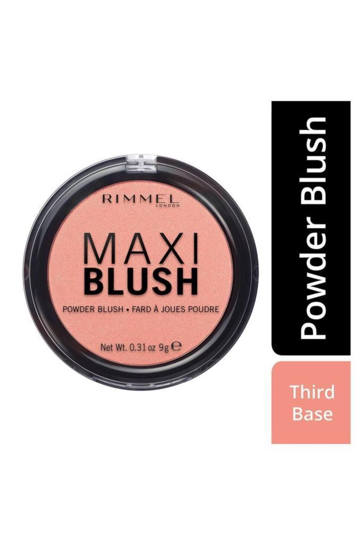 Rimmel MAXI BLUSH ALLIK THIRD BASE NO:01