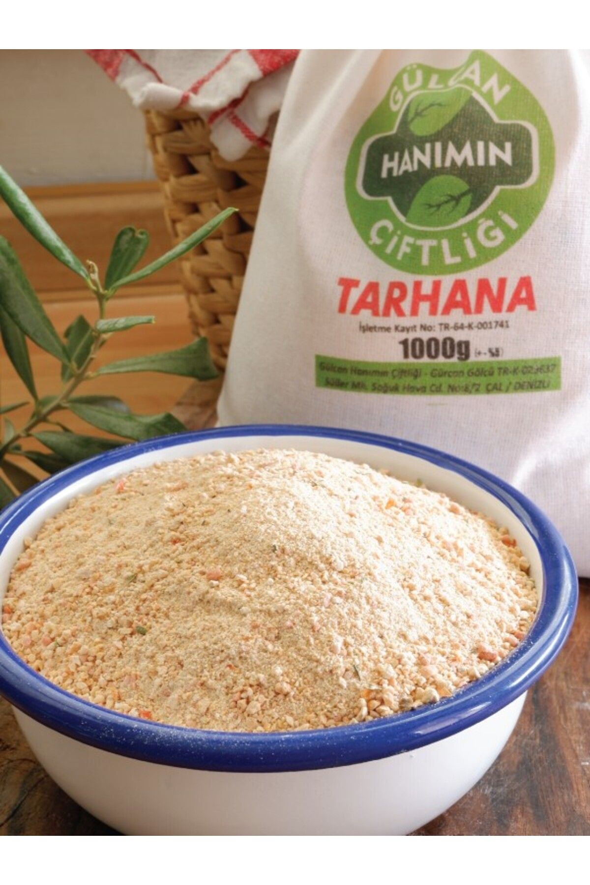 GÜLCAN HANIMIN ÇİFTLİĞİ Bebek Tarhanası 1KG