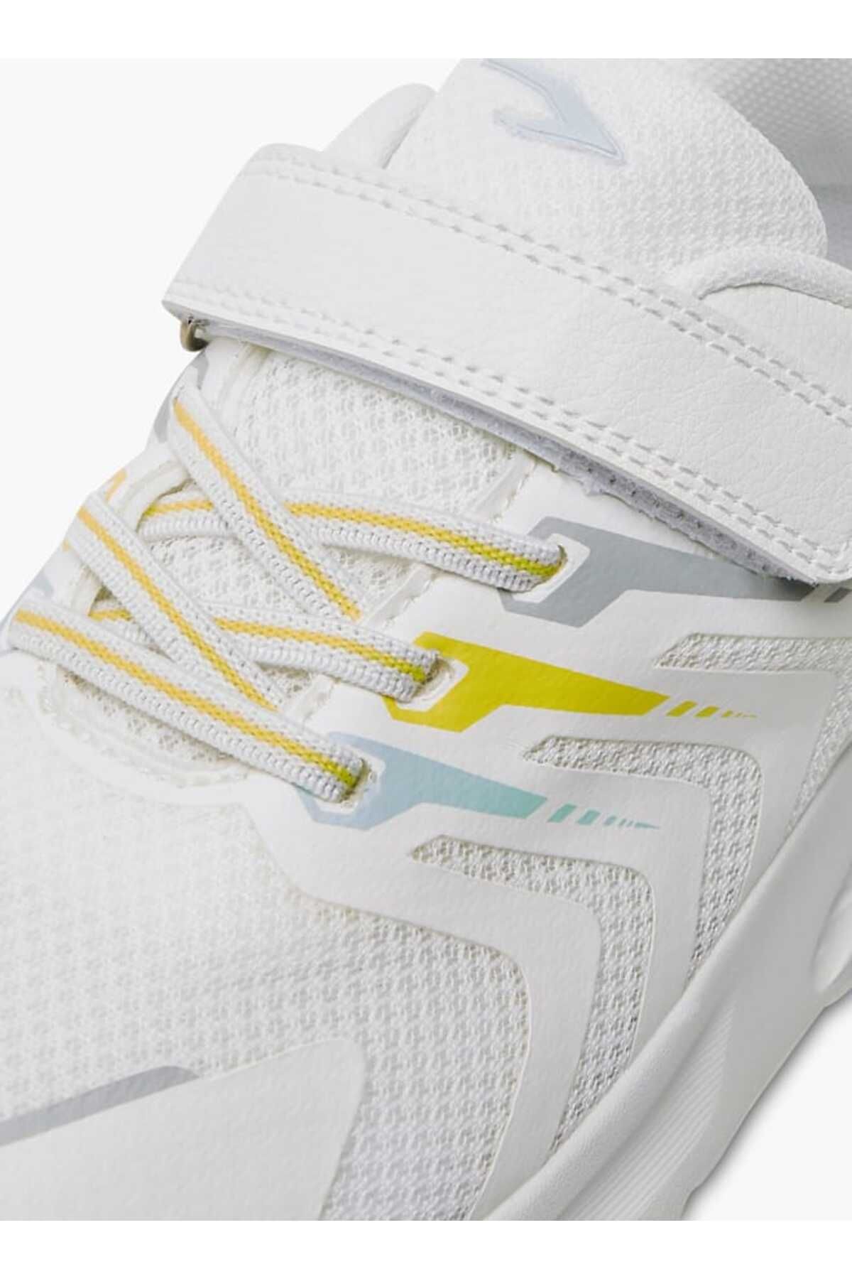 Dash-Panelled Sneakers with Hook and Loop Closure 4