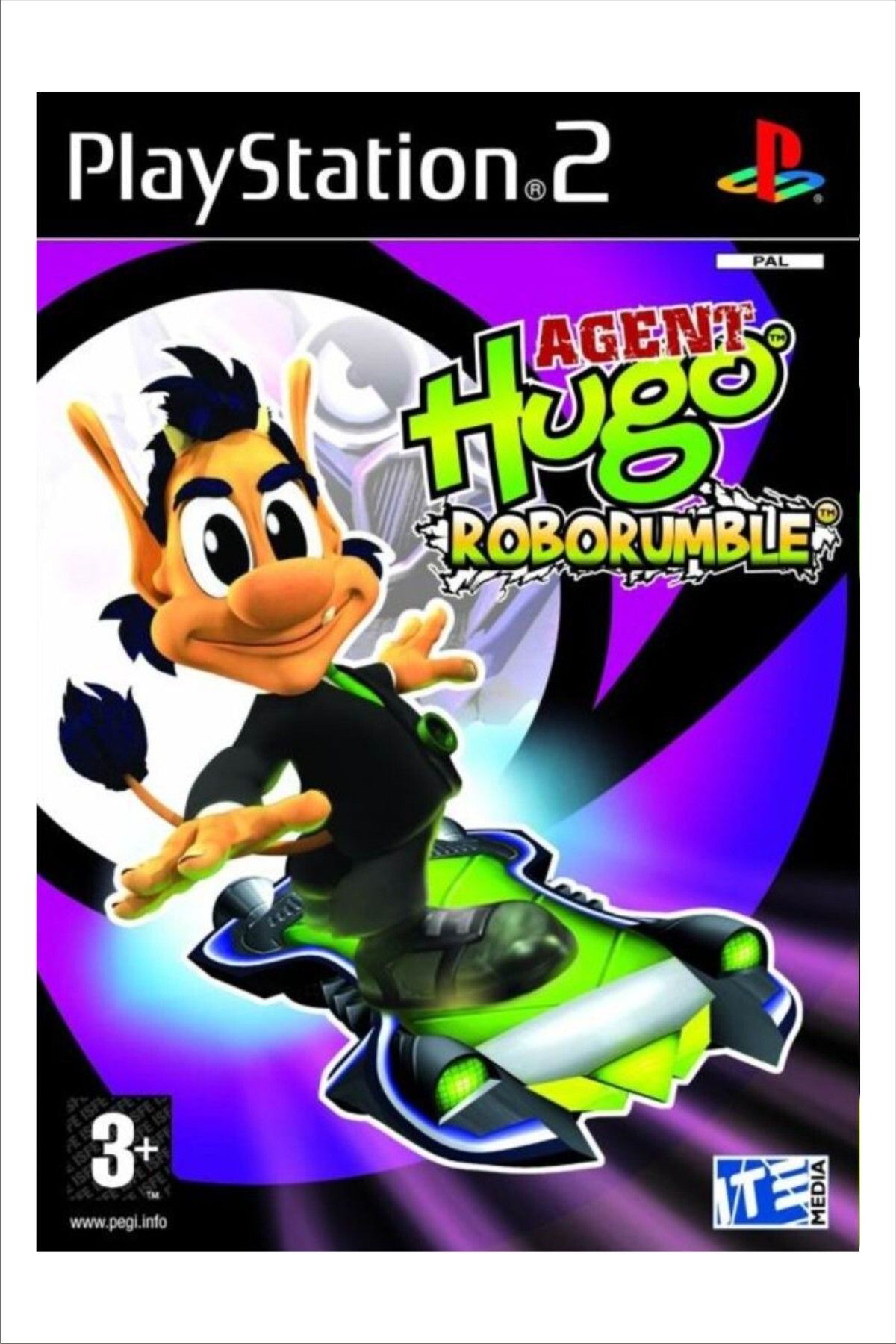 EA Games PLAYSTATION 2 KOLEKSİYON SERİSİ - AGENT HUGO: ROBORUMBLE - SADECE ÇİPLİ CİHAZLAR İÇİN!