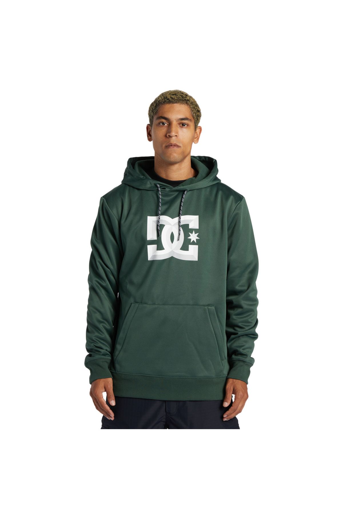 DC-Men's Fleece Snowstar - Dark Green Casual 3