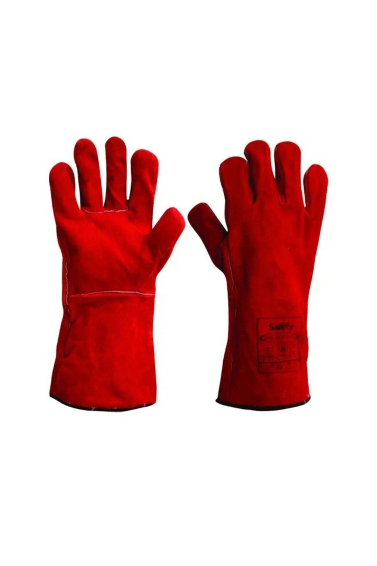 Max Safety Kaynakçı Eldiveni Kırmızı No.10