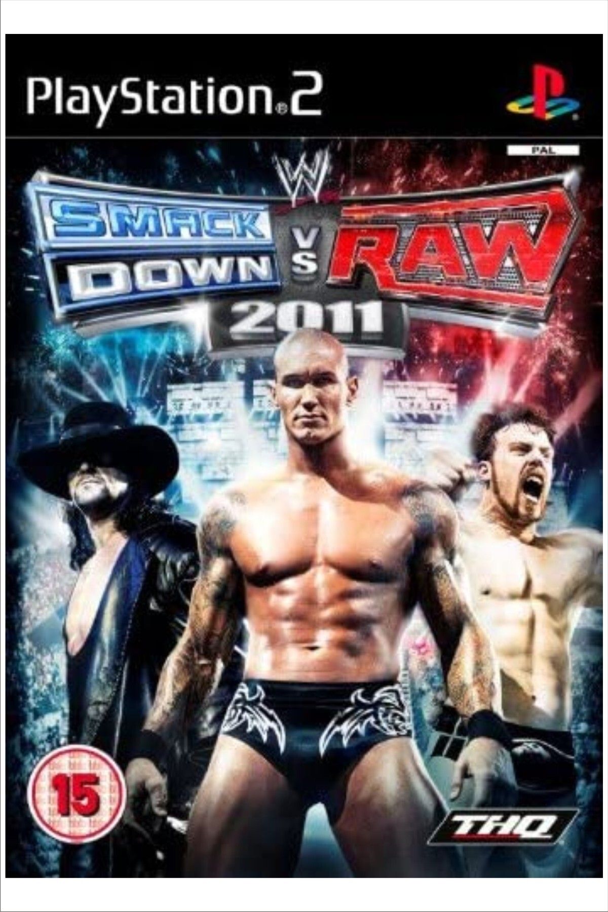 KONAMI PLAYSTATION 2  KOLEKSİYON SERİSİ - WWE SMACKDOWN VS RAW 2011  - SADECE ÇİPLİ CİHAZLAR İÇİN!