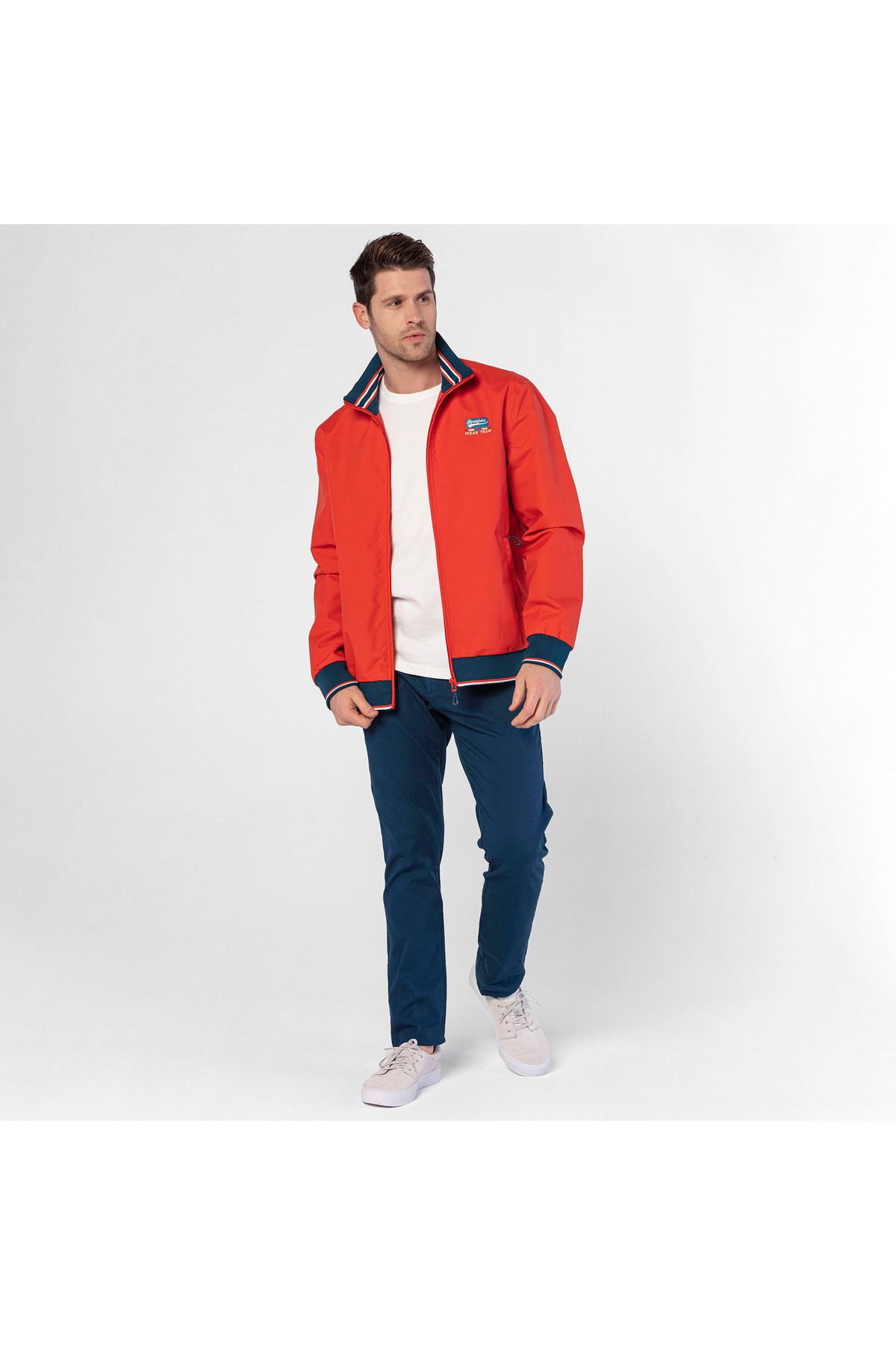 ROUTEFIELD-Red Jared Men's Jacket 3