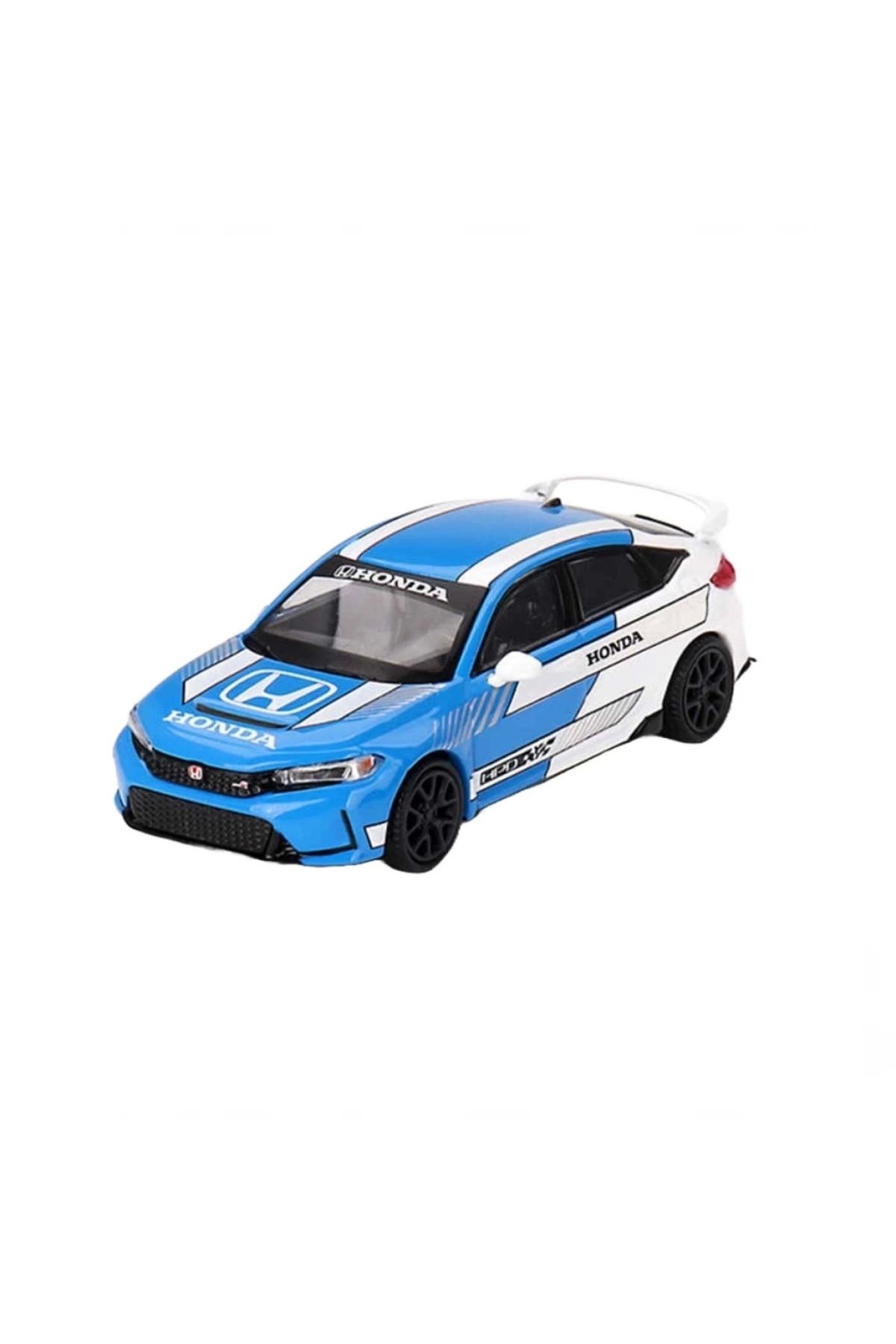 SYNOPE Çocuk Mini GT 1/64 Honda Civic Type R #3 2023 Pace Car Blue