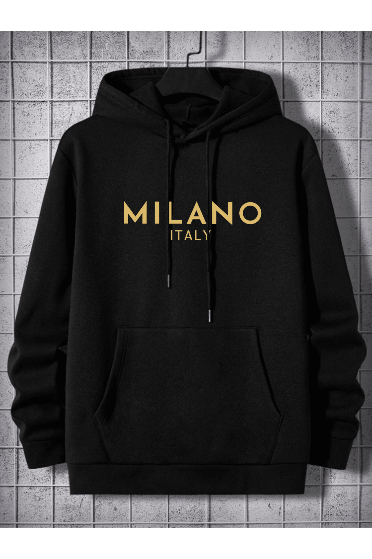 Pink Sky MILANO ITALY Baskılı Unisex Oversize Sweatshirt görsel 2