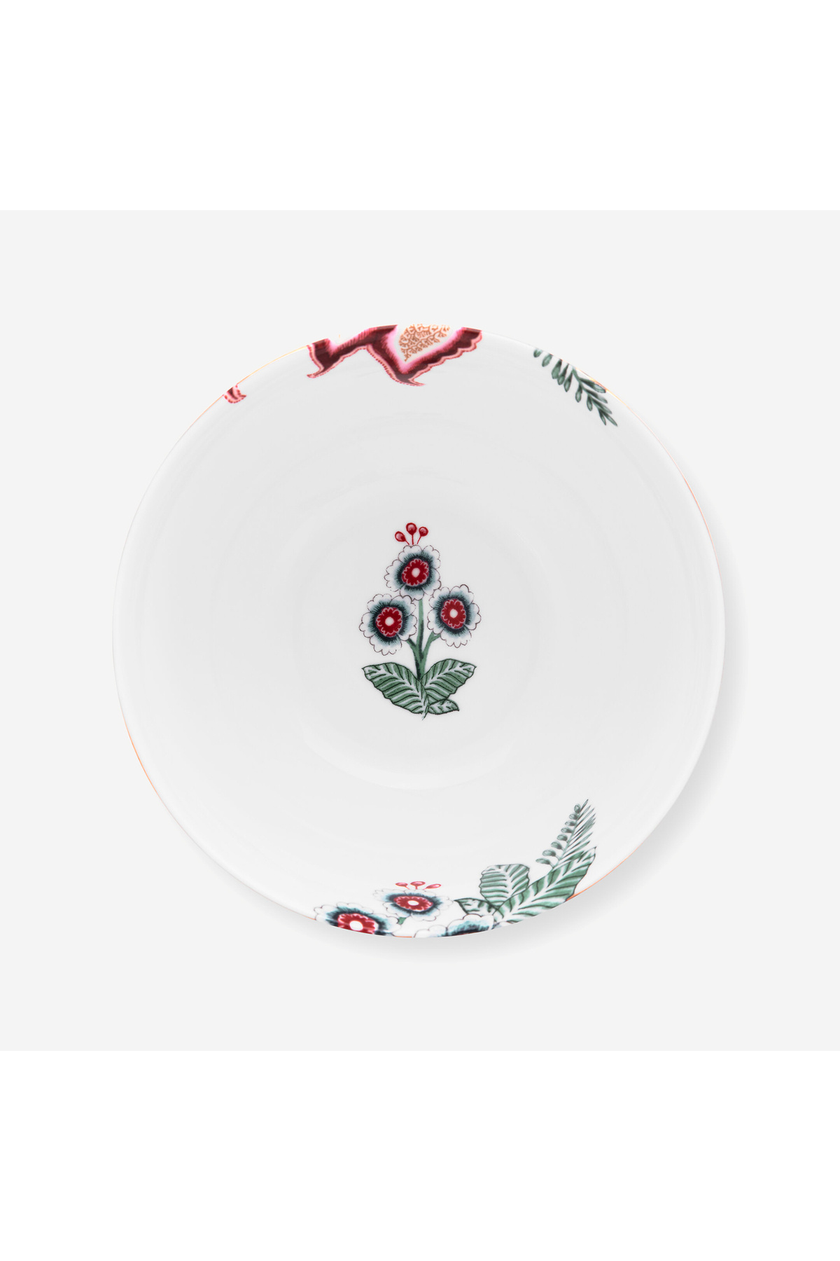 Pip Studio-Flower Festival Red Porcelain Bowl 18 Cm 5