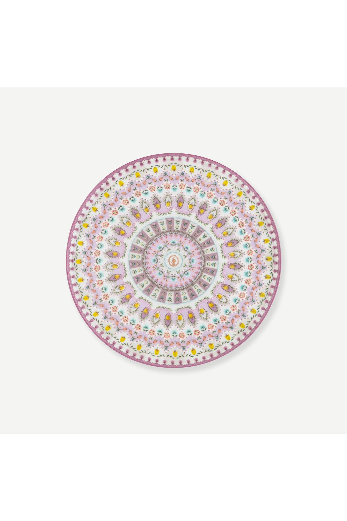 Pip Studio-Lily & Lotus Purple Porcelain Cake Stand 21 Cm 2