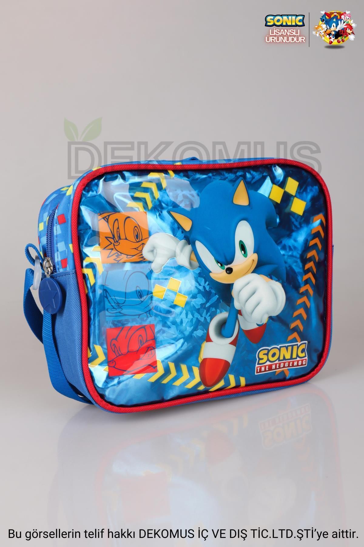 Disney-Licensed Sonic " Feeding Set " 2 Layer Lunch Box, Lunch Box και 500 ml Tritan Flask 4