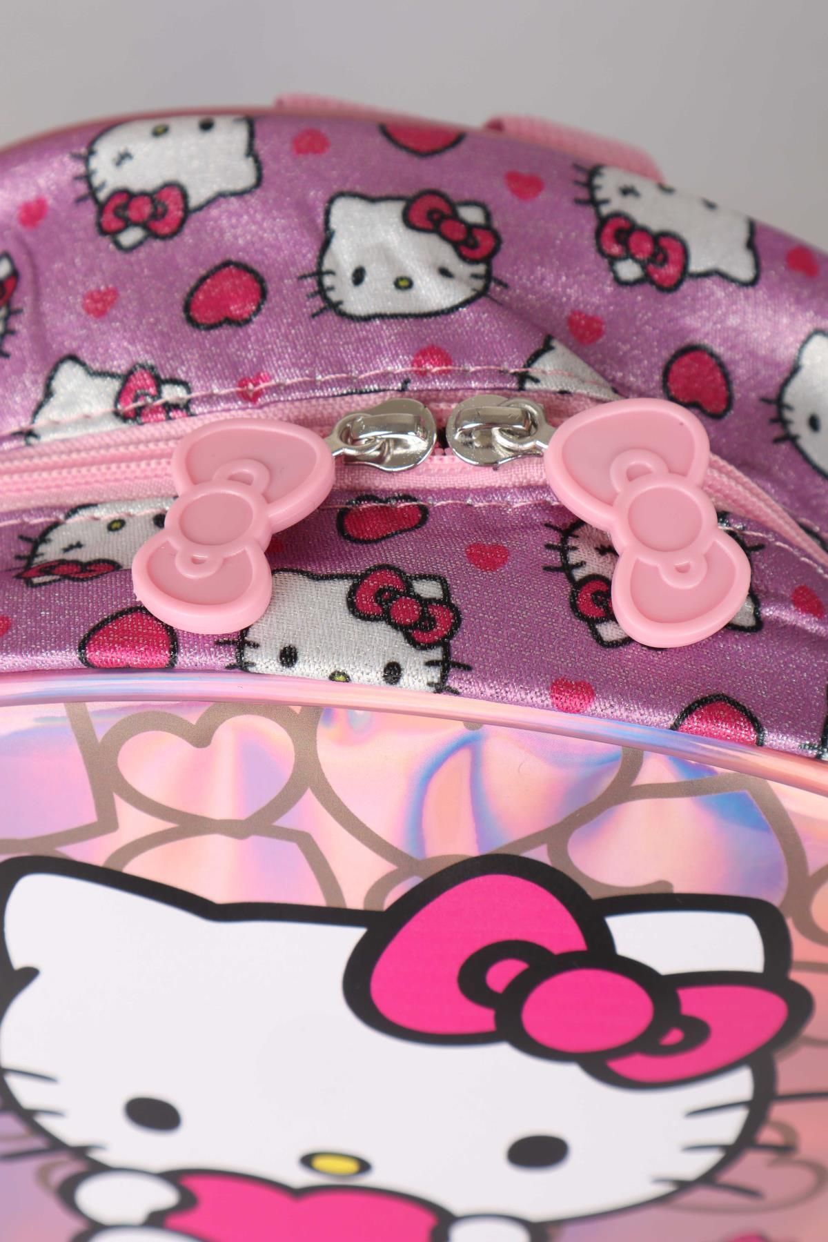 Hello Kitty-New Season Licensed - Μικρό Μέγεθος 32 εκ. Τσάντα Νηπιαγωγείου 4