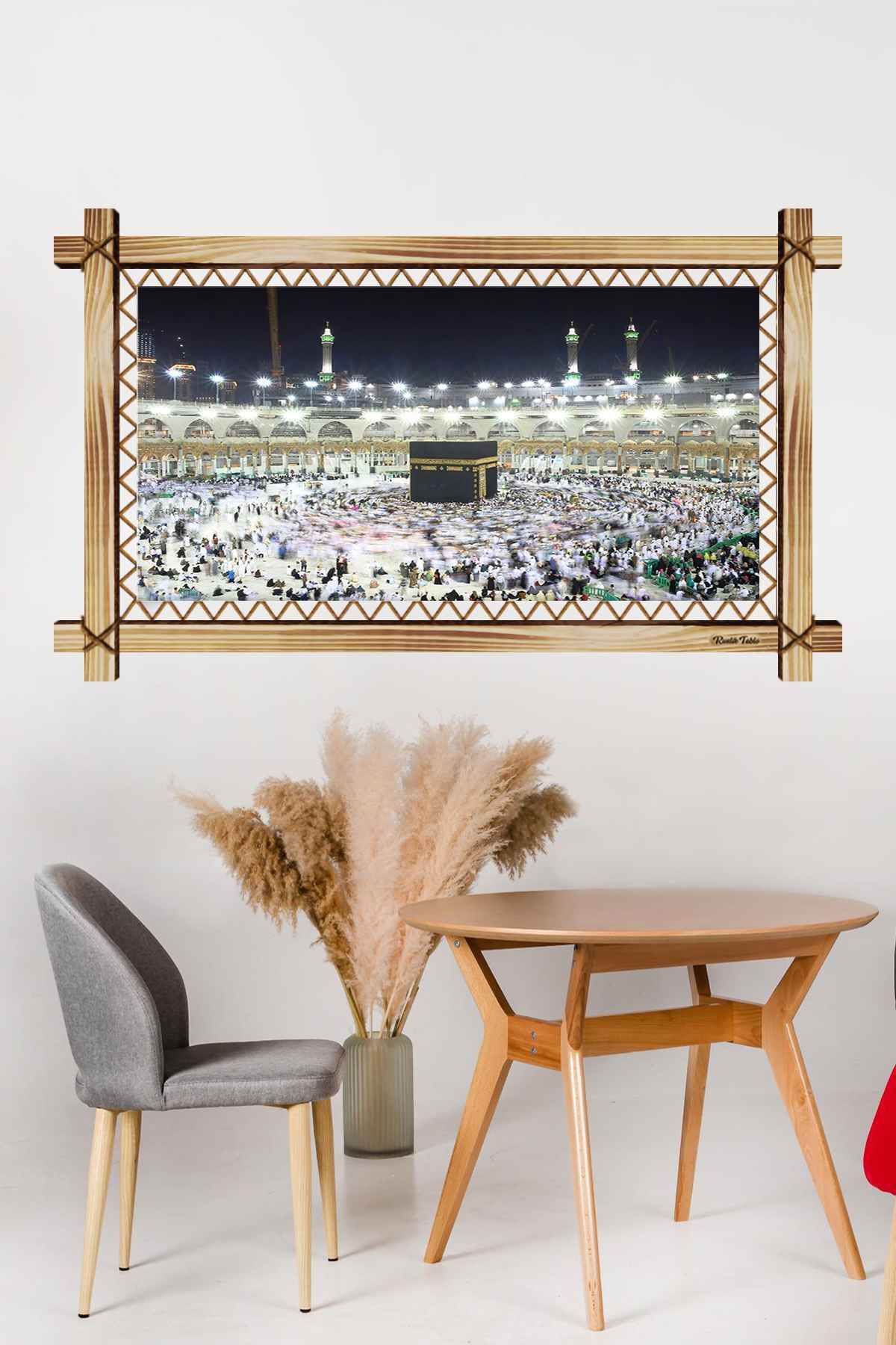 First Date KABE GECE RUSTİK TABLO