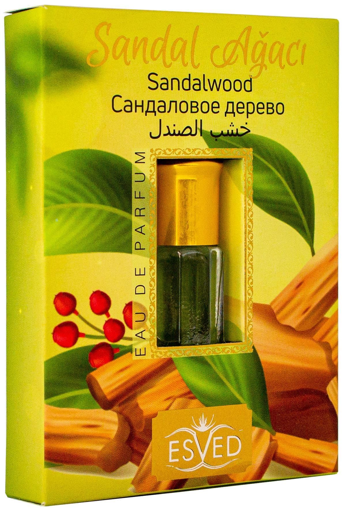 ESVED Sandal Ağacı Kokusu Parfüm Esansı Alkolsüz Esans 3Ml.