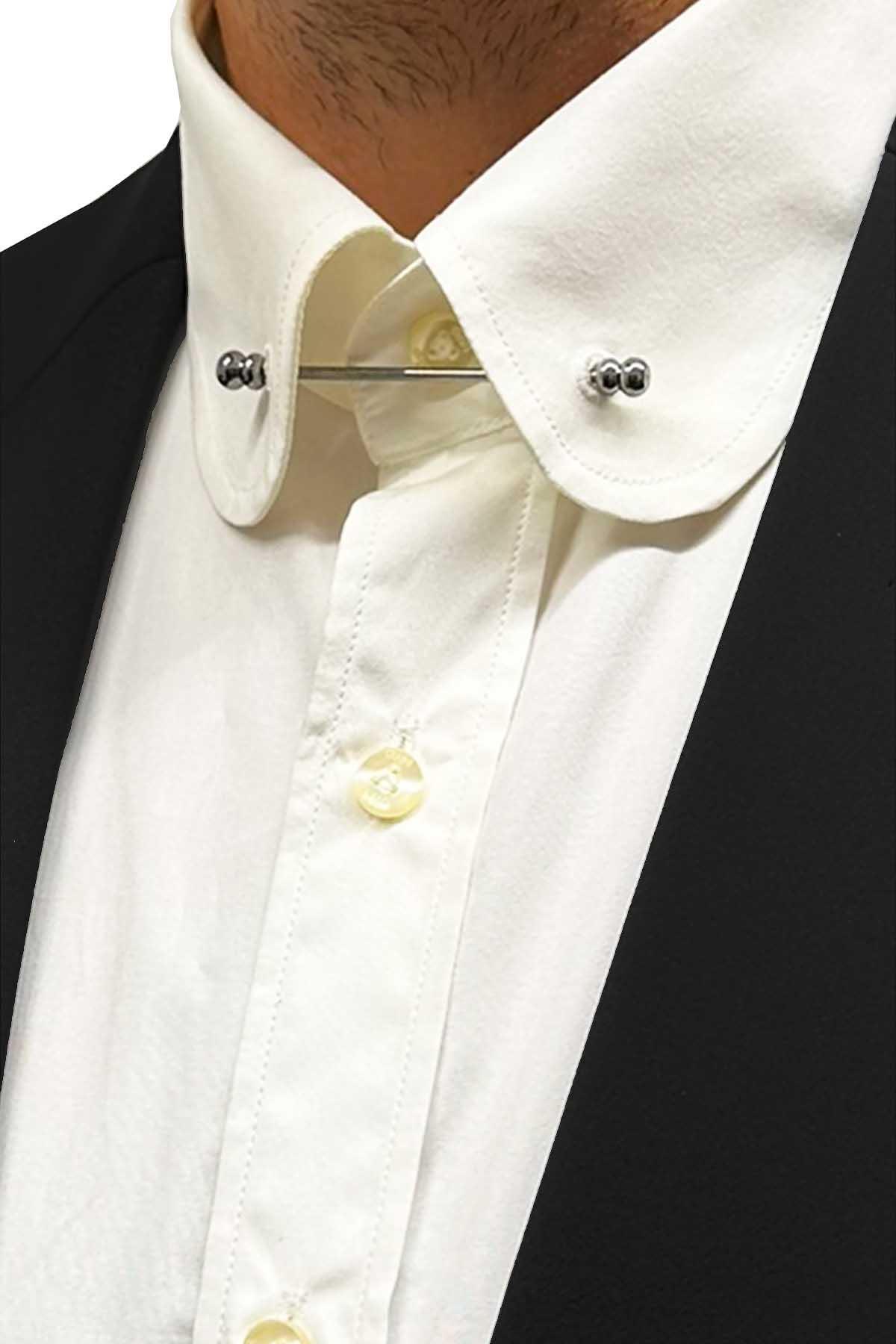  پین یقه پیراهن خاکستری دودی GI245