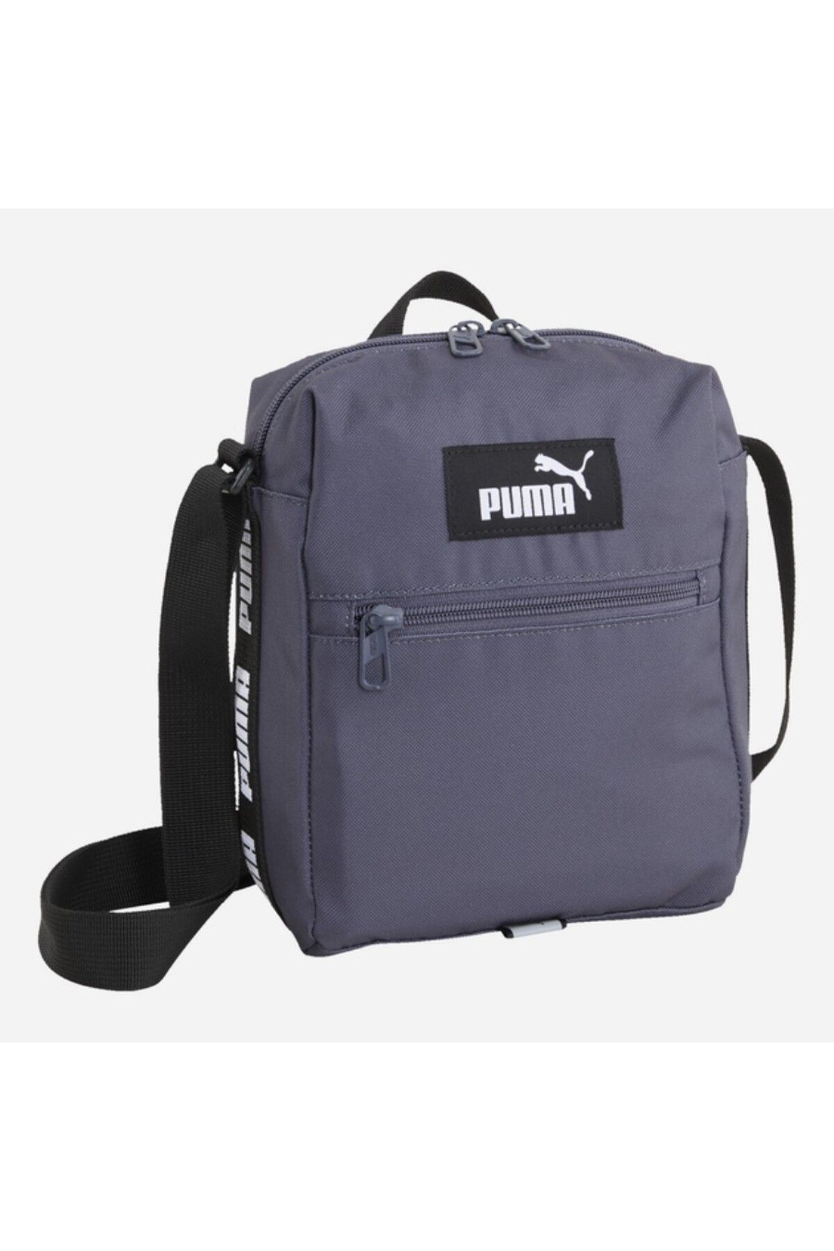 Puma-Evo Ess Unisex Gray Shoulder Bag 1