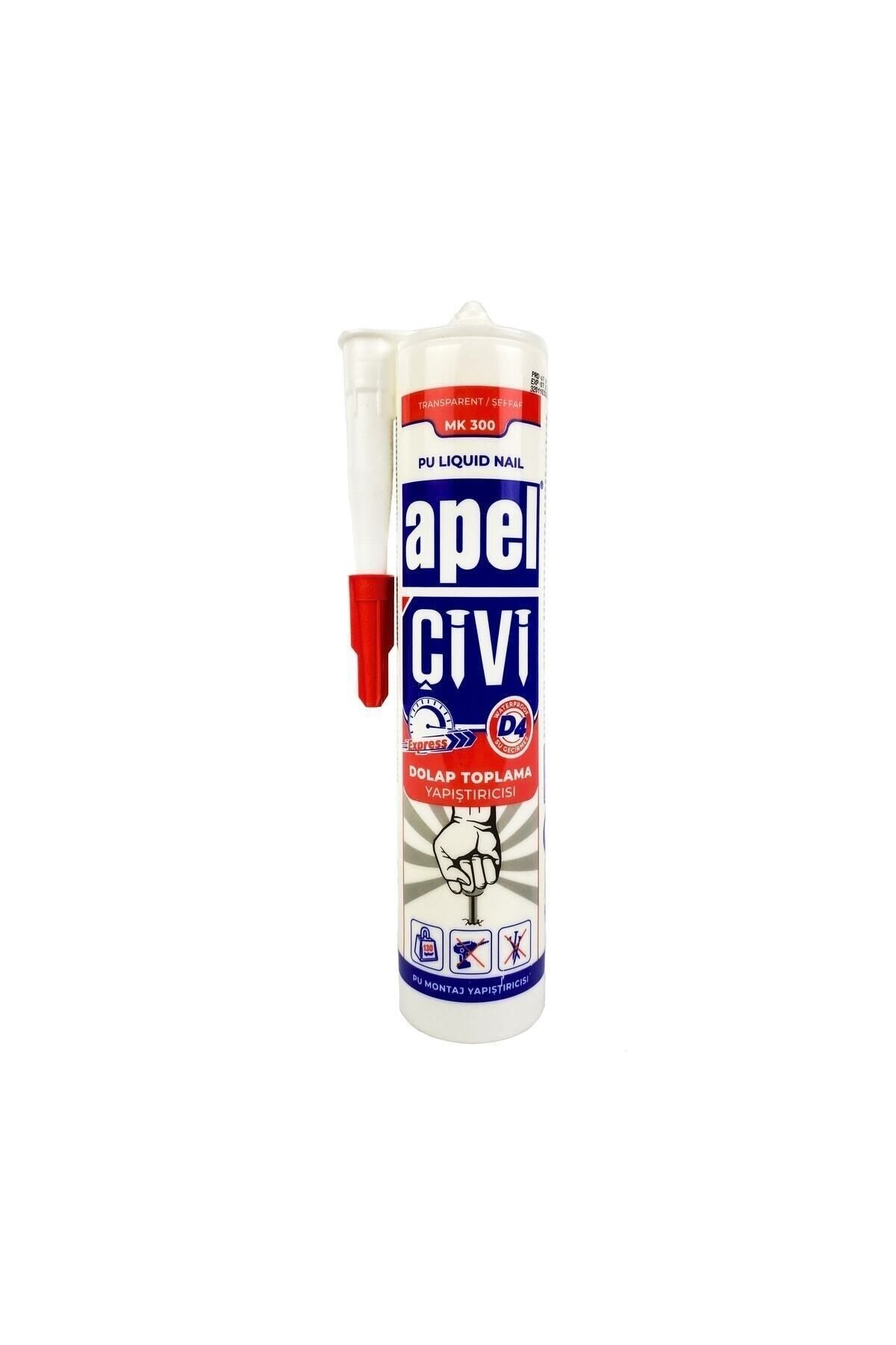 Mitre Apel Apel Sıvı Çivi Montaj Kit Çok Güçlü Yapıştırıcı 300 gr 55