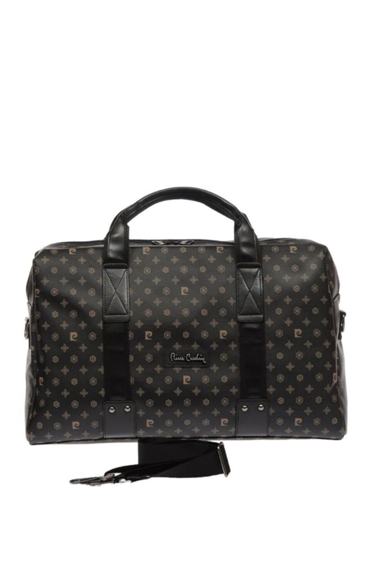 پیر کاردین کیف مسافرتی یونیسکس طرح مونوگرام مشکی 04PC001205-B