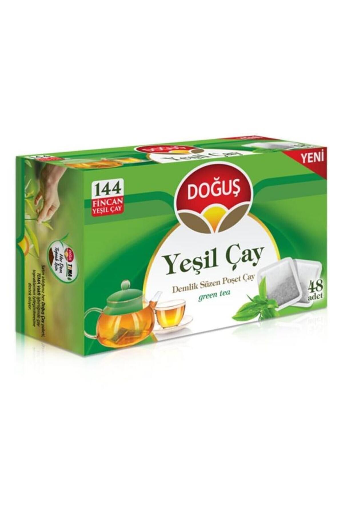 Doğuş Yeşil Çay Demlik Poşet 3.2gr 48 Li