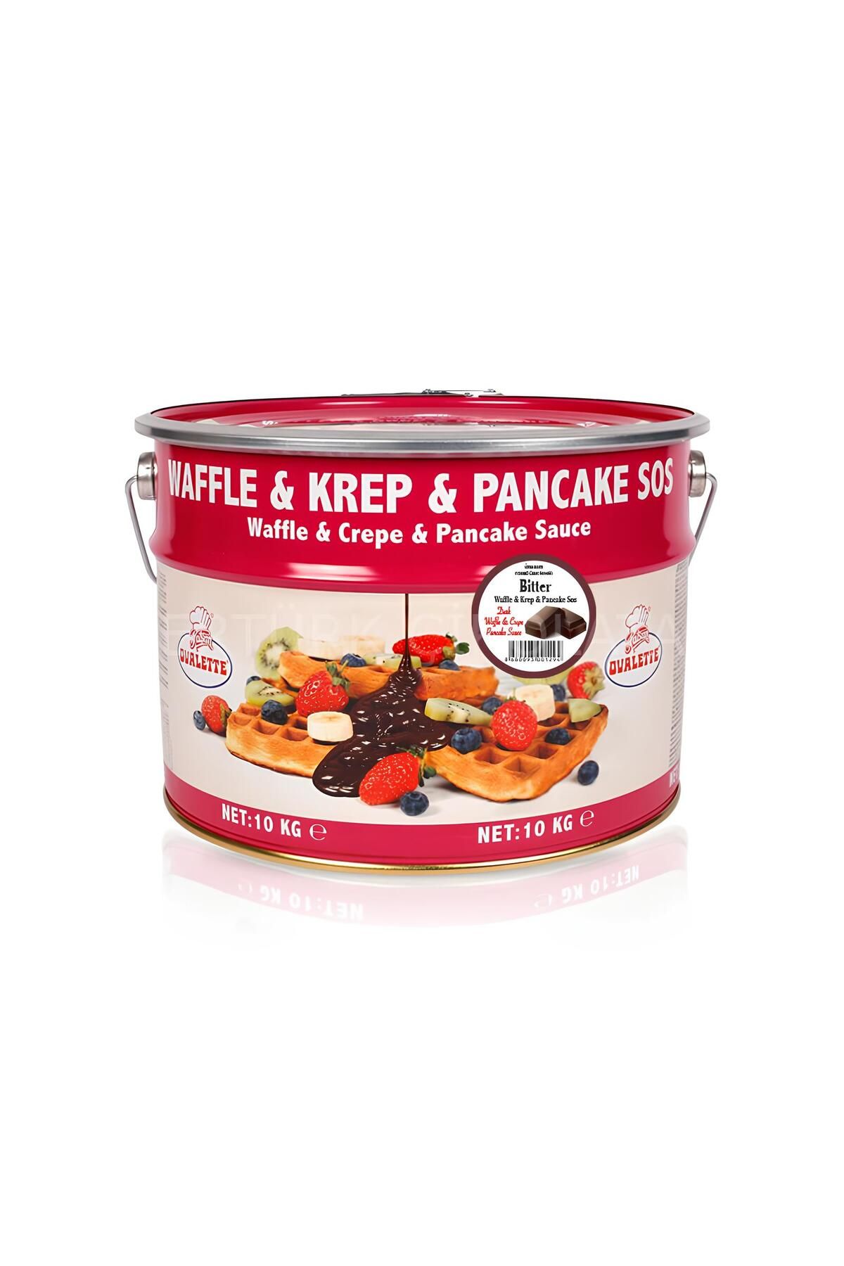 ovalette WAFFLE & KREP PANCAKE BİTTER SOS 10 KG