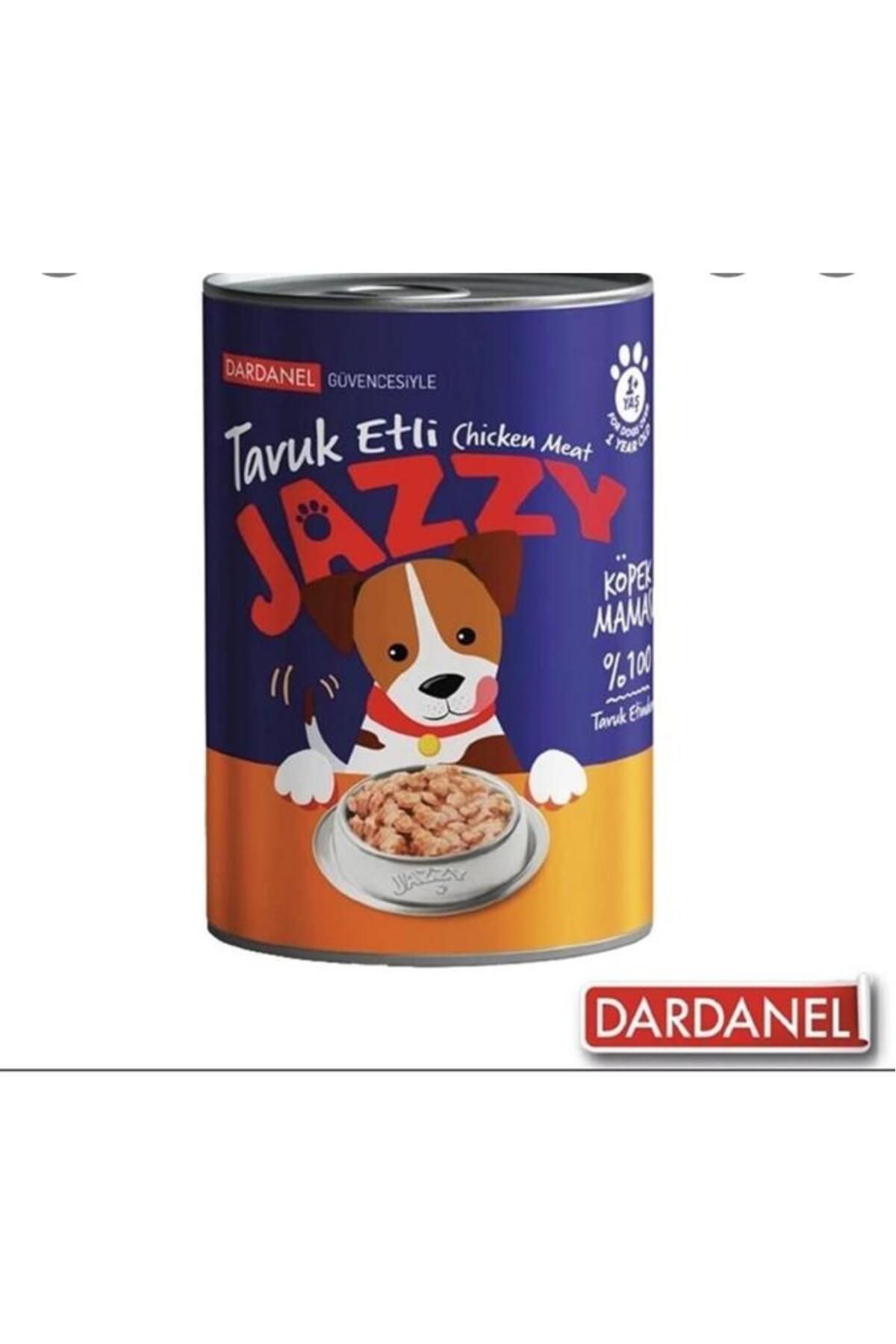 Dardanel Jazzy Tavuk Etli Yetişkin Köpek Konservesi 400gr X6 Adet