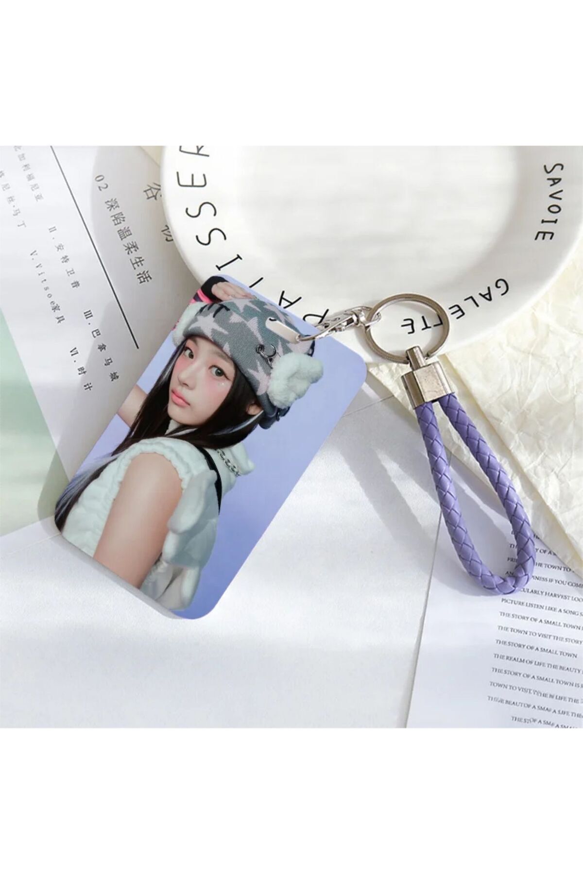 Kpop Dünyasi NEW JEANS '' Minji '' Sert Kapak Card Holder