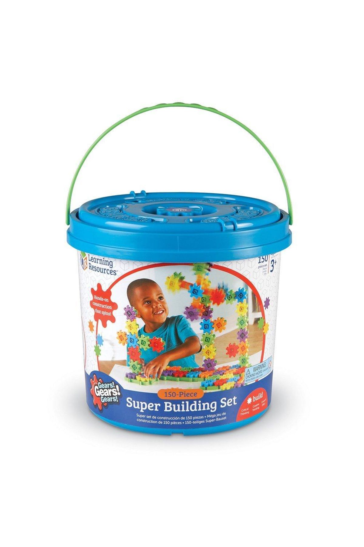 Learning Resources-Setul Constructorului Gears! Unelte! Unelte! Deluxe - versiunea Super Set - 150 piese 7