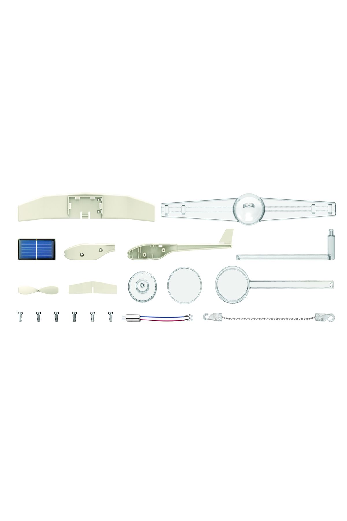 4M-Mobile Airplane Construction Kit, Green Science 8