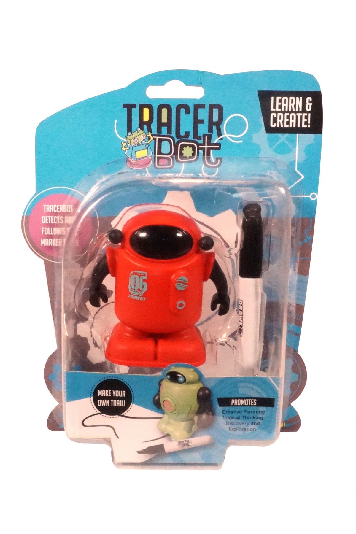 Mukikim-Tracerbot Rosu - Robot interactiv 2