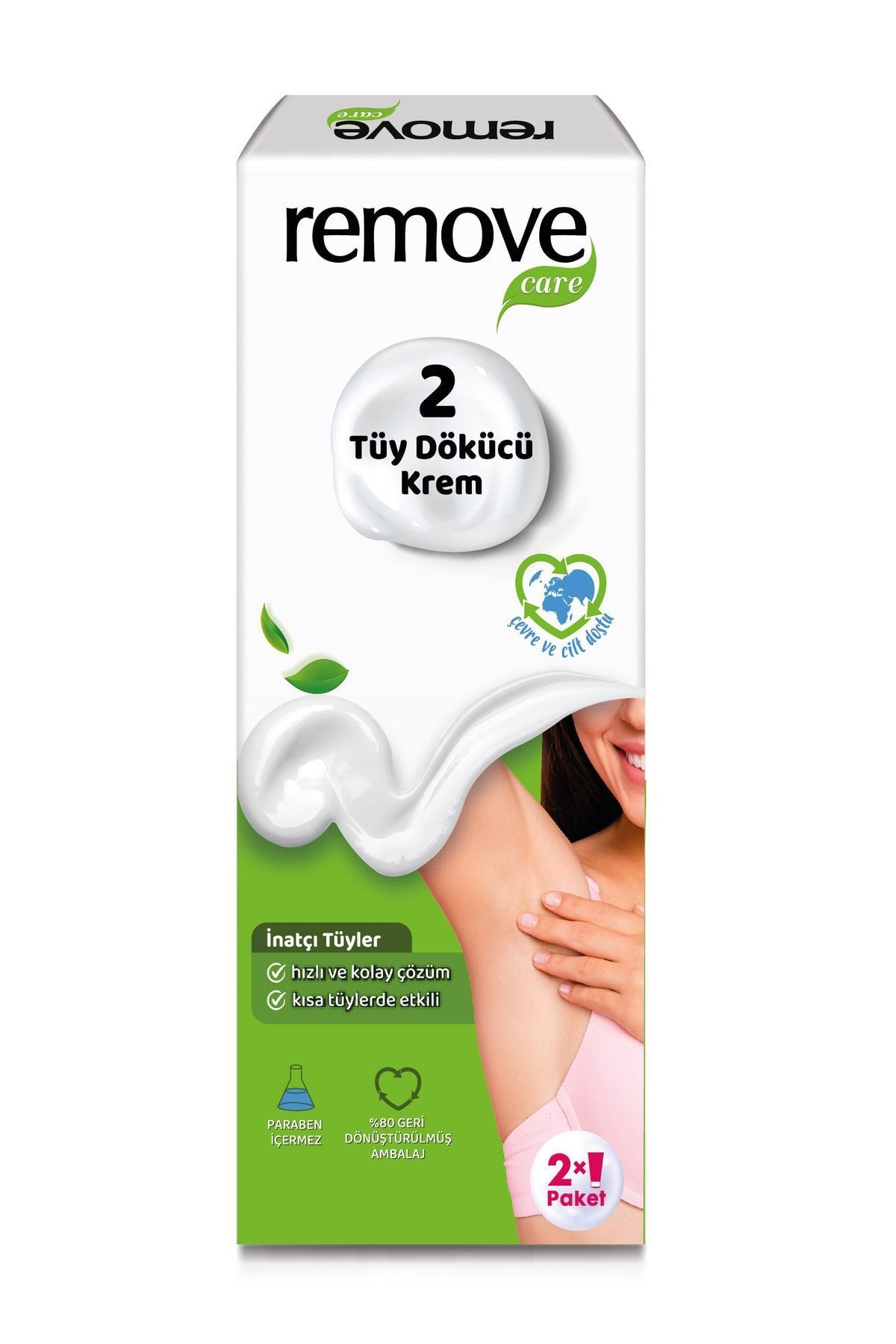 Elioure Care Tüy Dökücü Krem Inatçı Tüyler 2 X 100 Ml