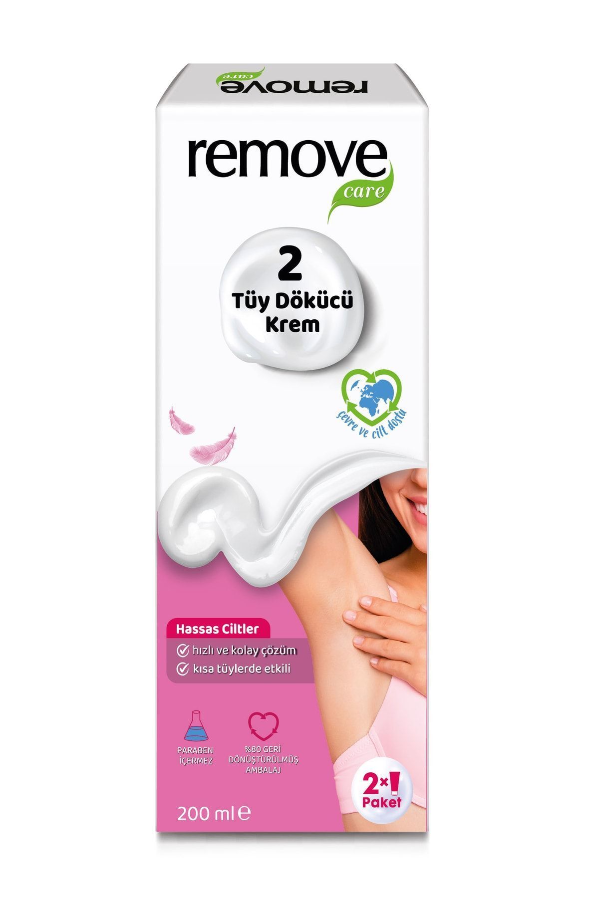 Elioure Care Tüy Dökücü Krem Hassas Ciltler 2 X 100 Ml