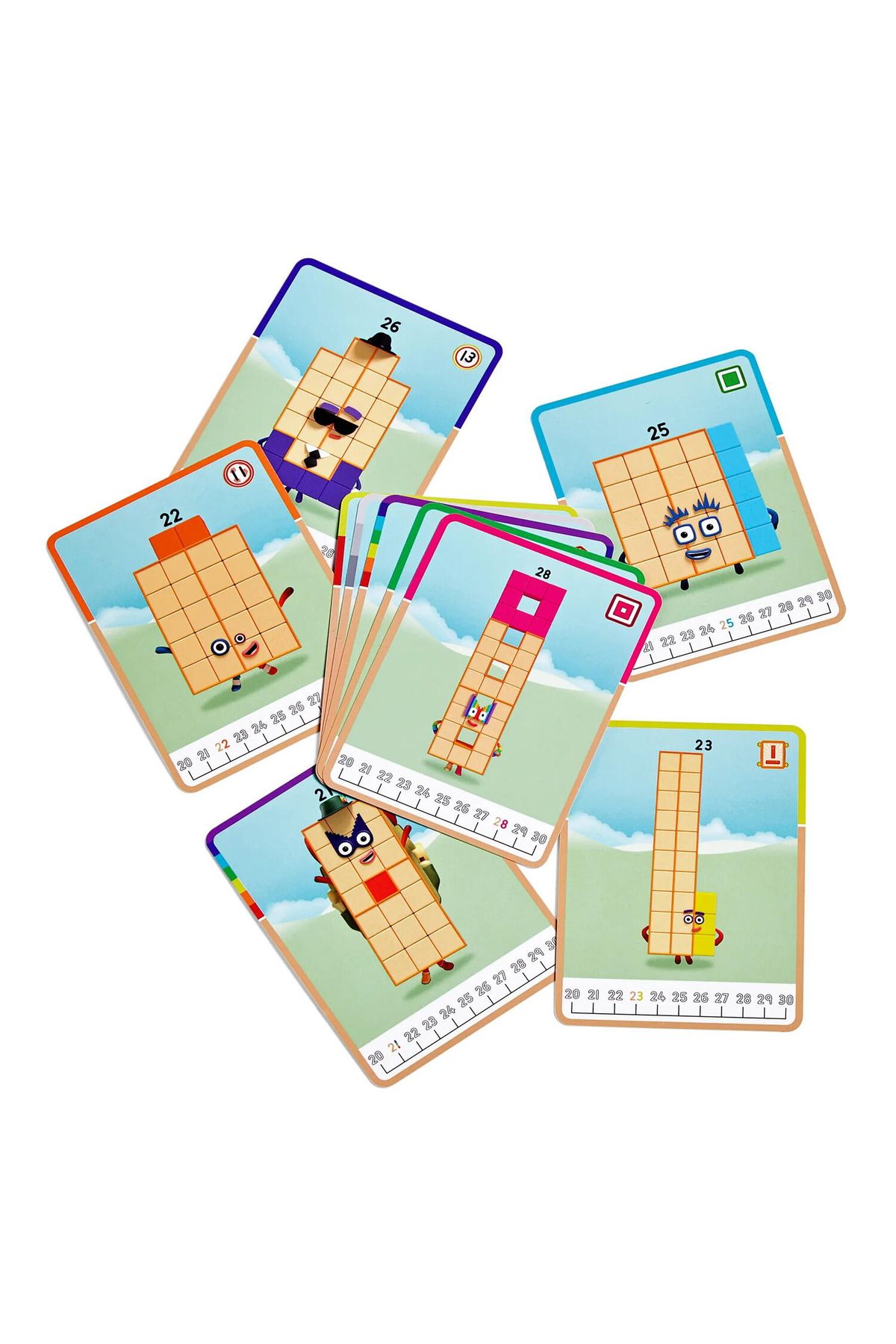 Hand2Mind-Mathlinkcubes Numberblocks In English Activity Set From 21 - 30 8